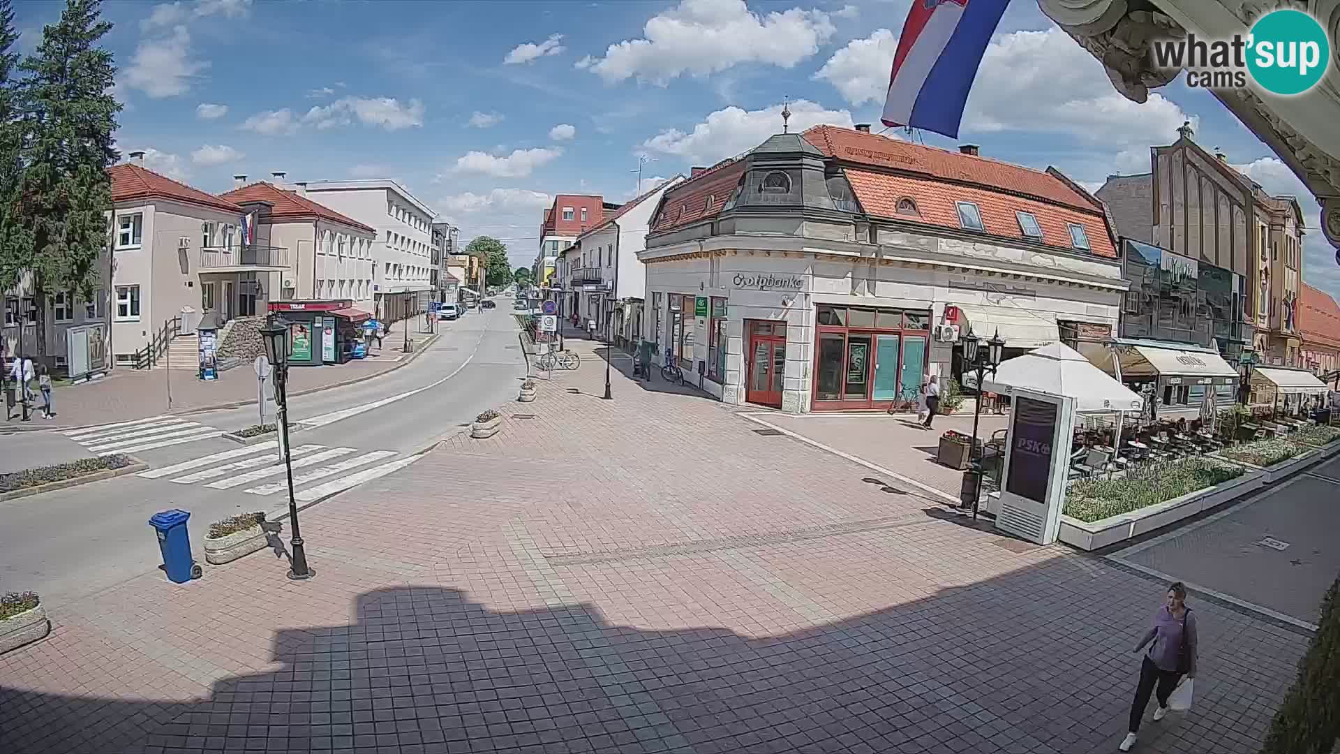 Djakovo webcam – Korzo