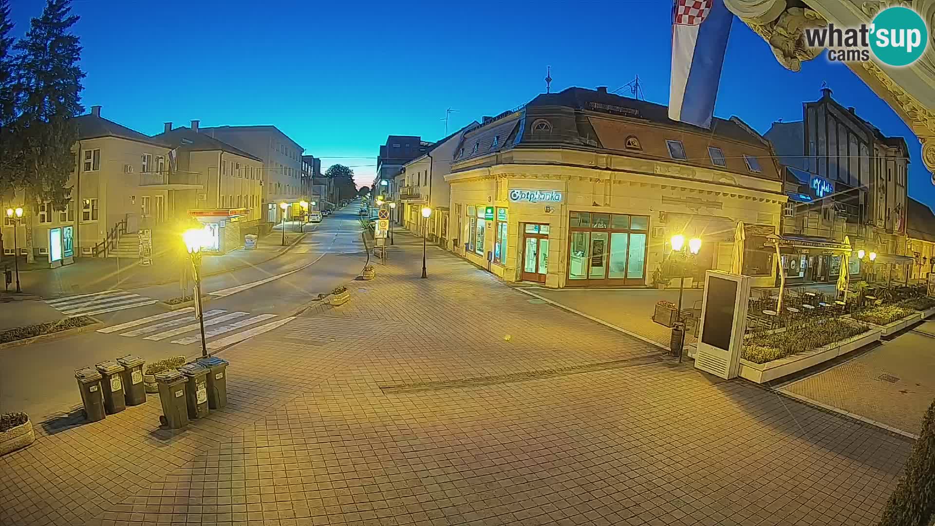 Djakovo live webcam – Korzo