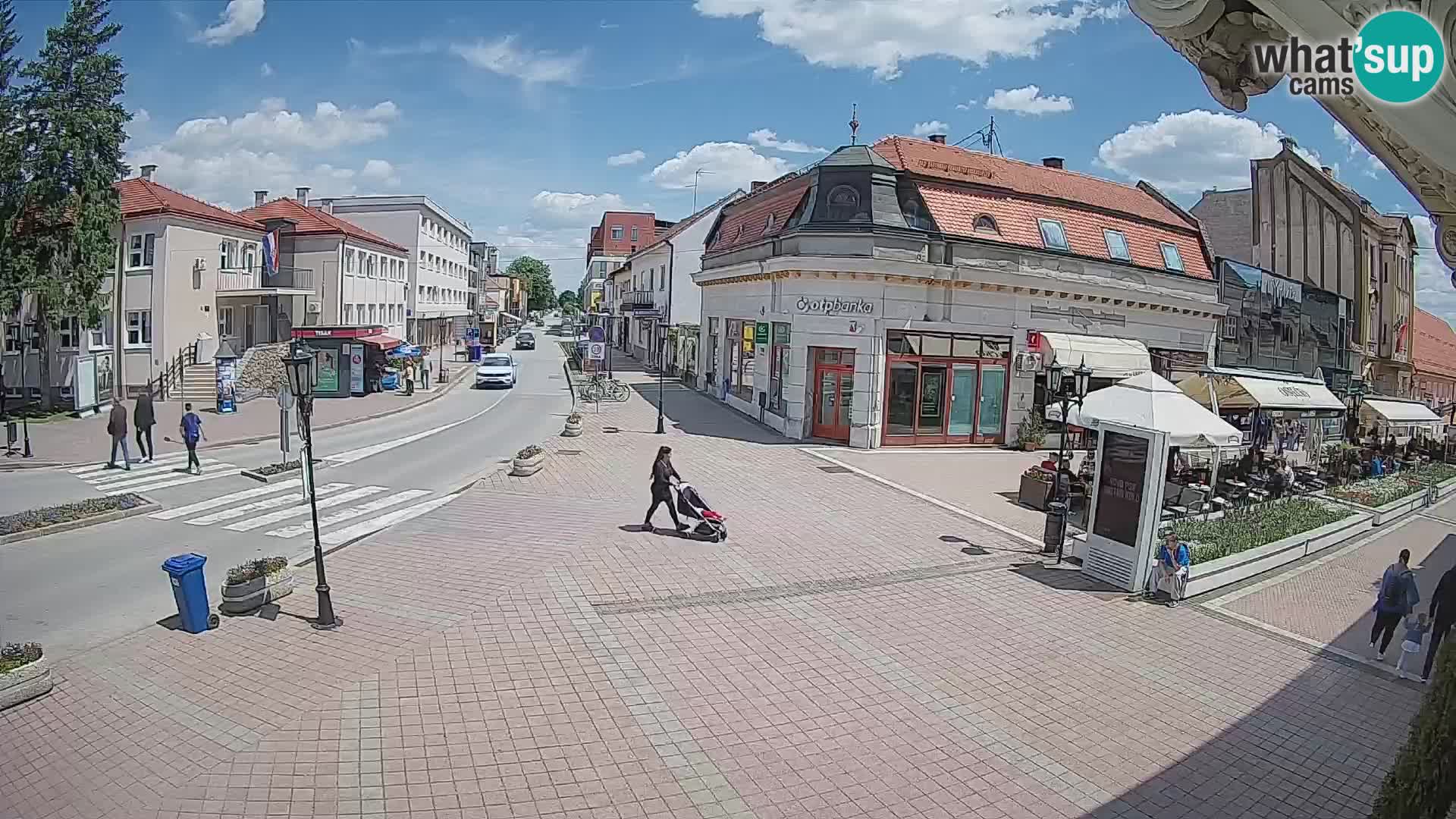 Djakovo live webcam – Korzo