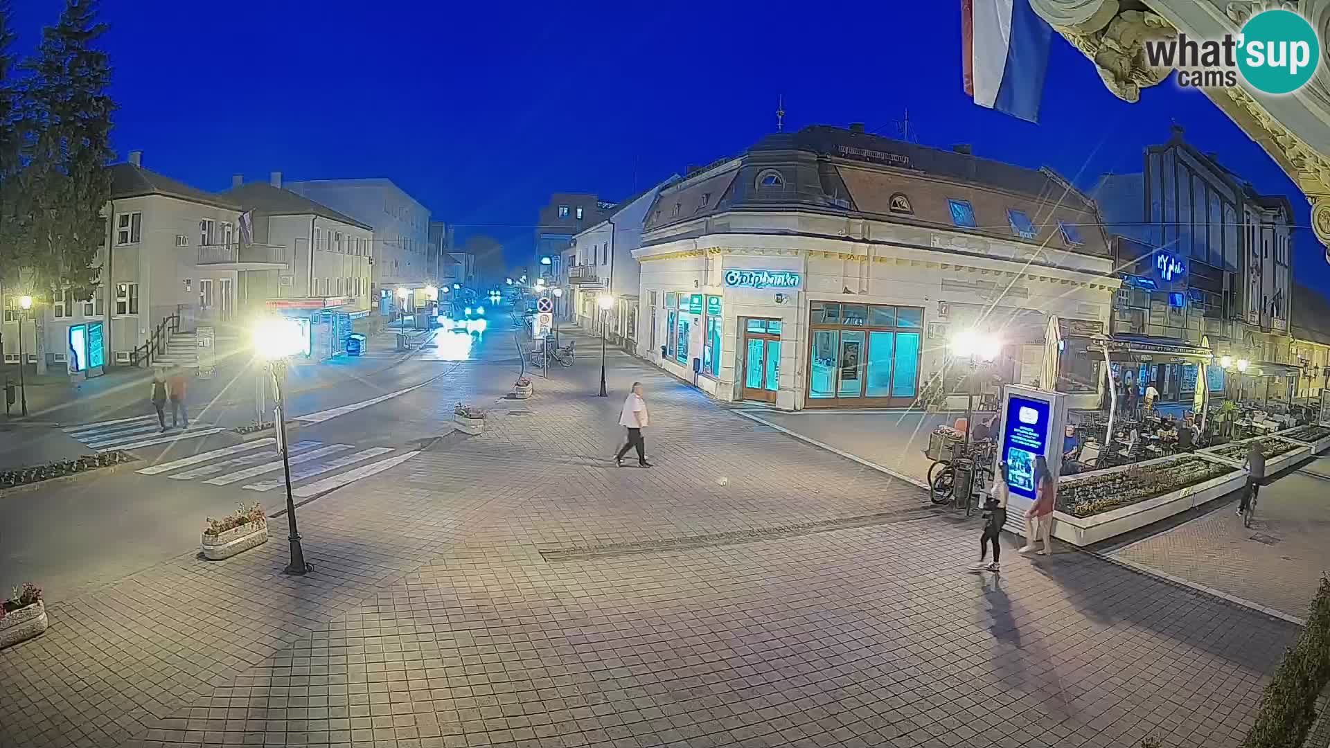 Djakovo live webcam – Korzo