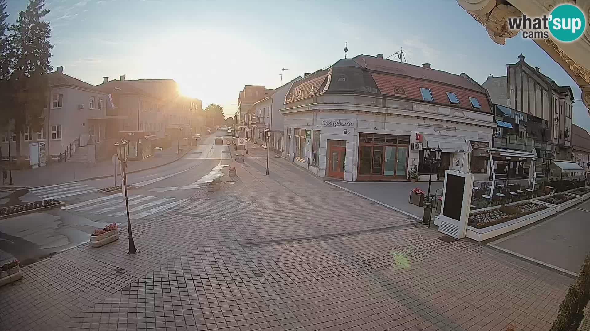 Djakovo live webcam – Korzo