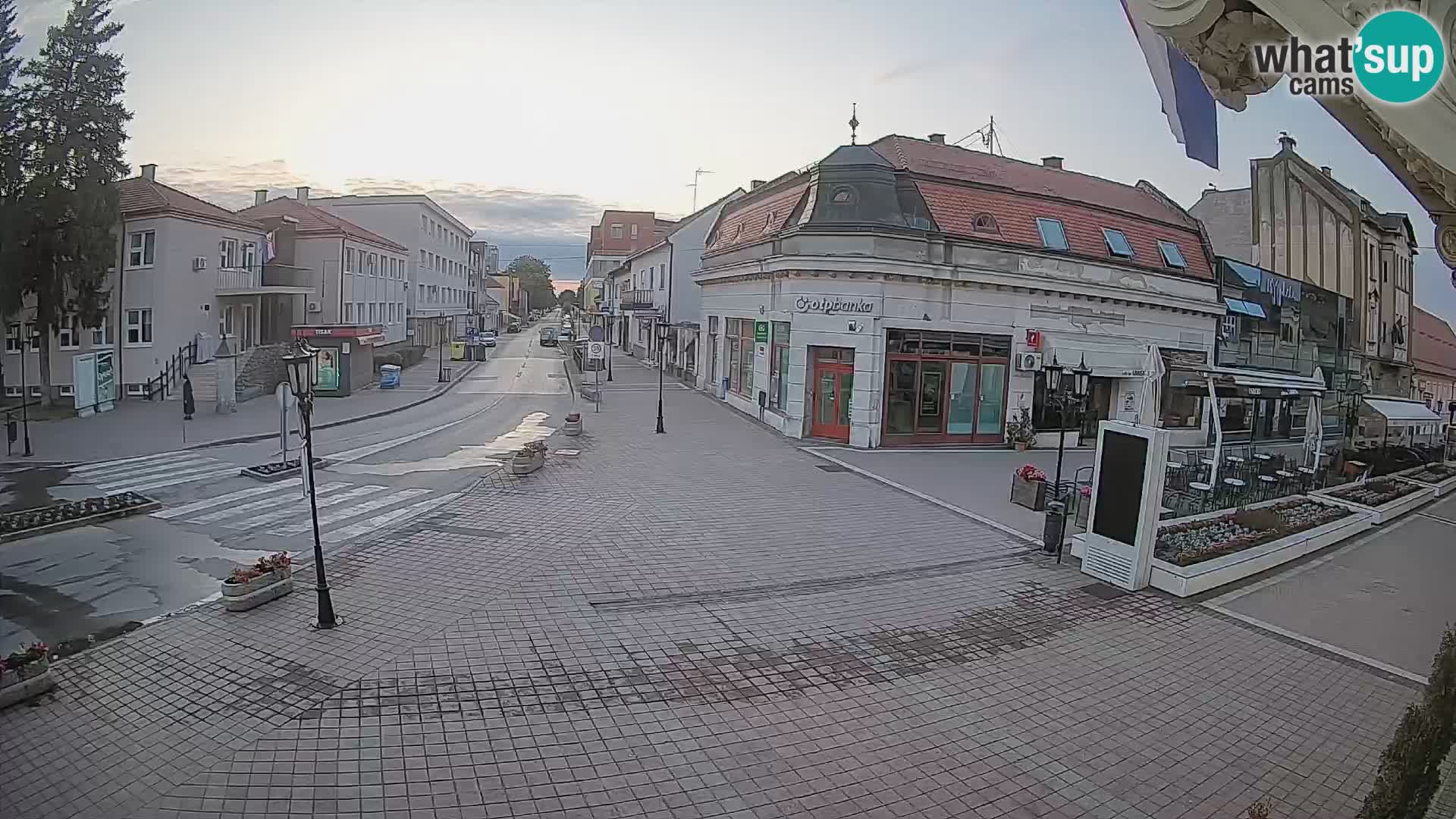 Djakovo webcam – Korzo