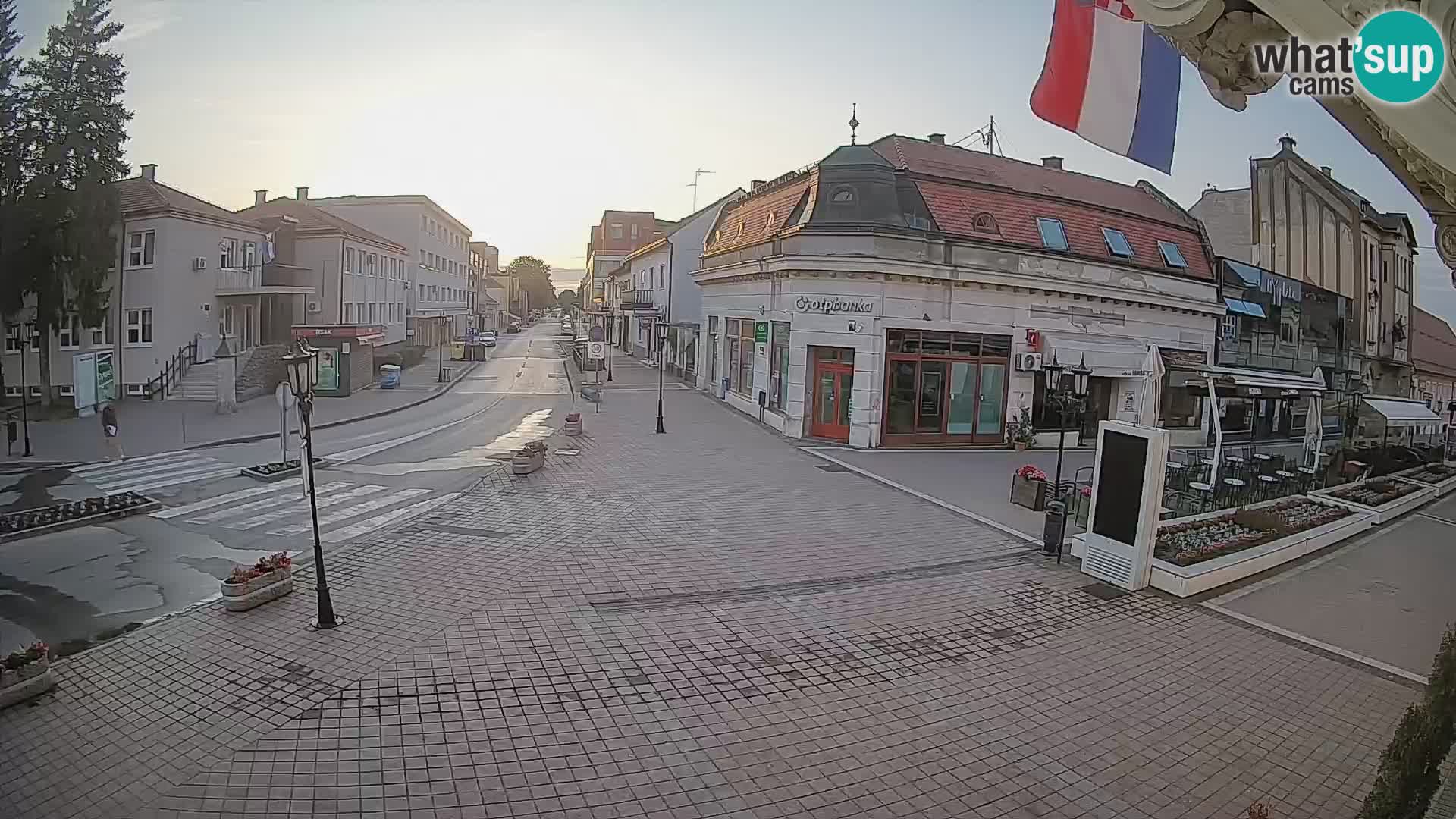 Djakovo live webcam – Korzo