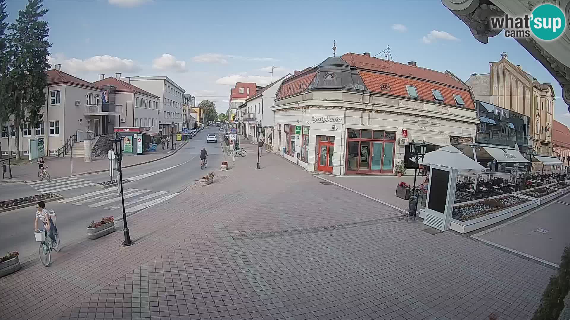Djakovo live webcam – Korzo