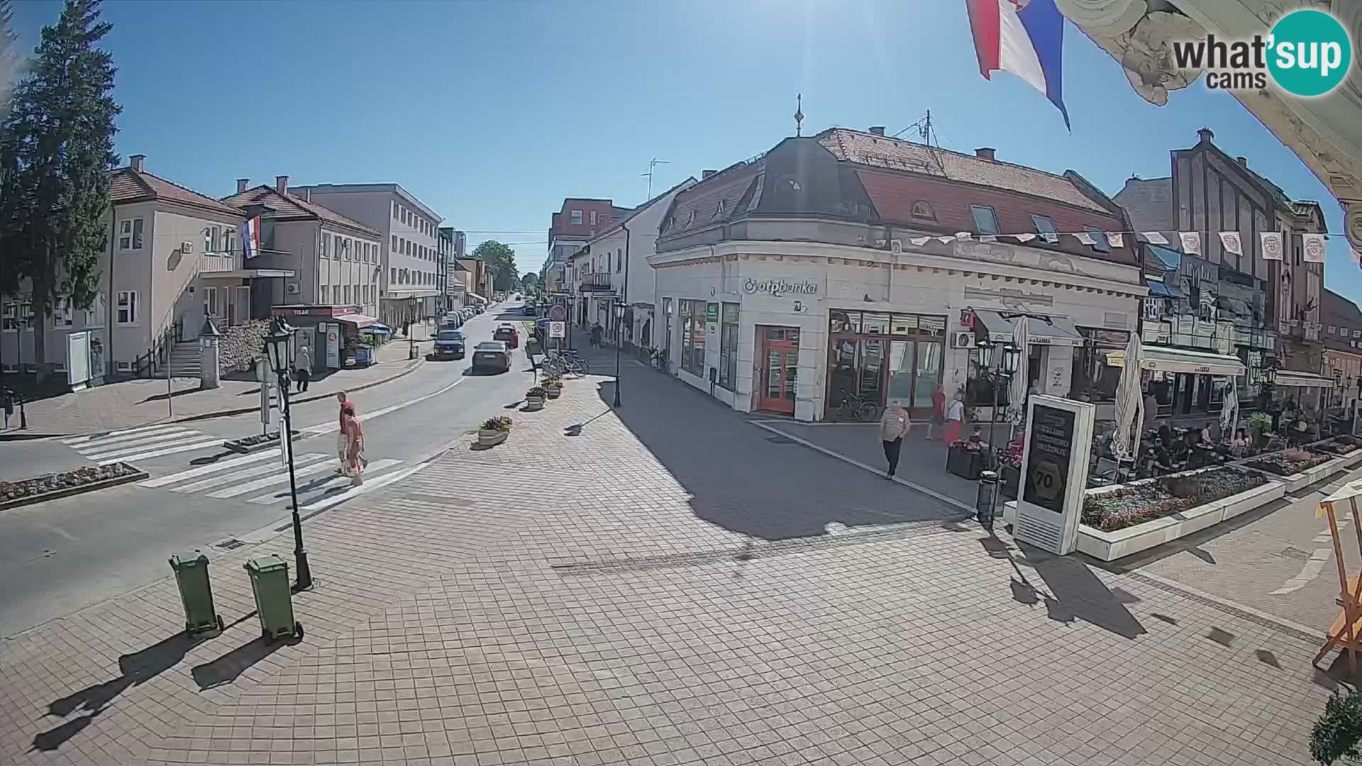 Djakovo live webcam – Korzo