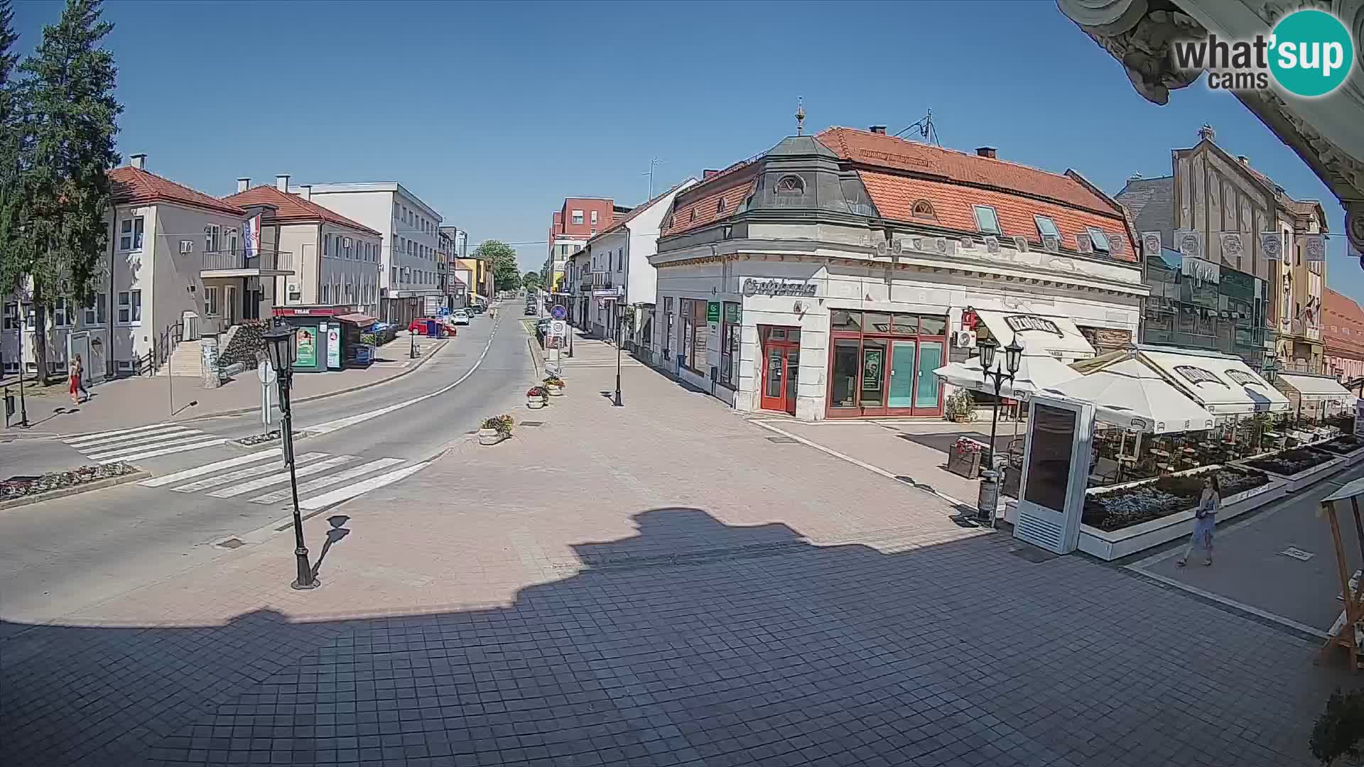 Djakovo live webcam – Korzo