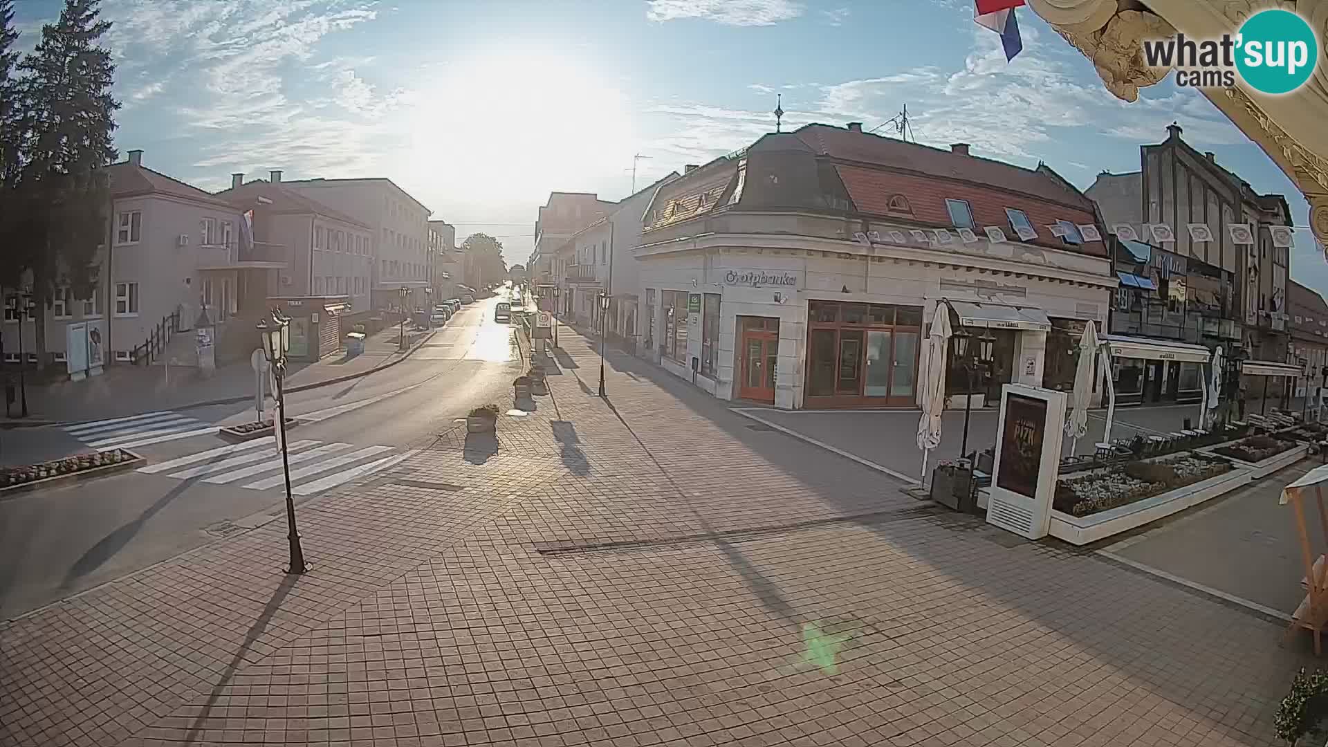 Djakovo live webcam – Korzo