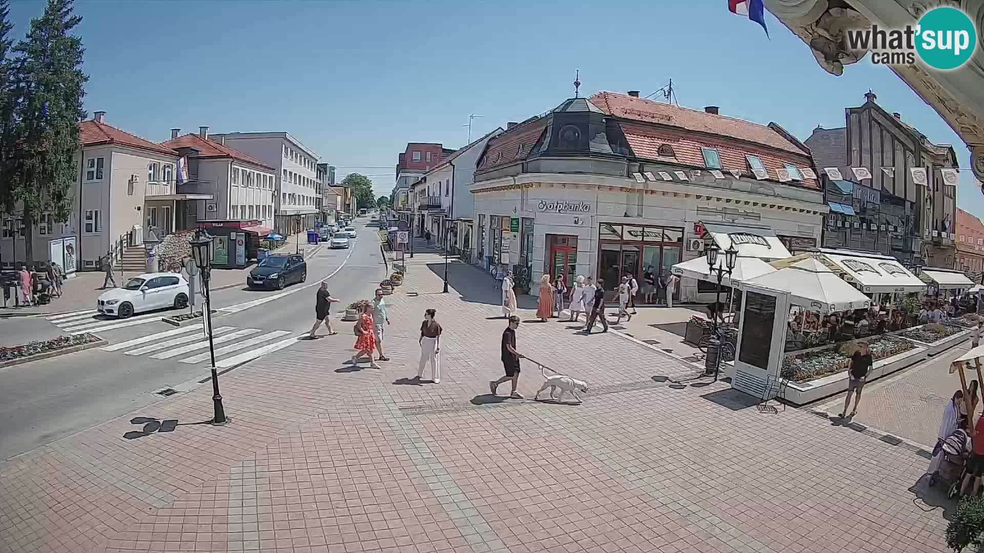 Djakovo webcam – Korzo