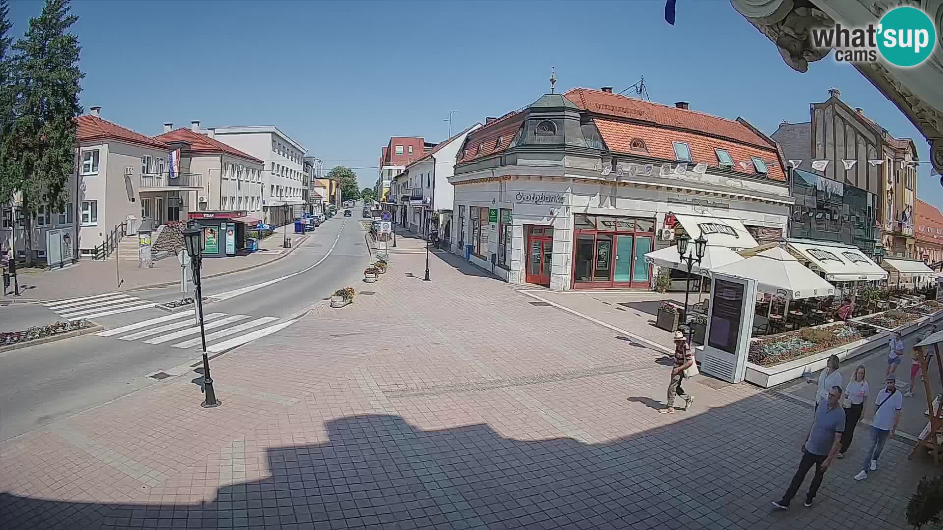 Djakovo live webcam – Korzo
