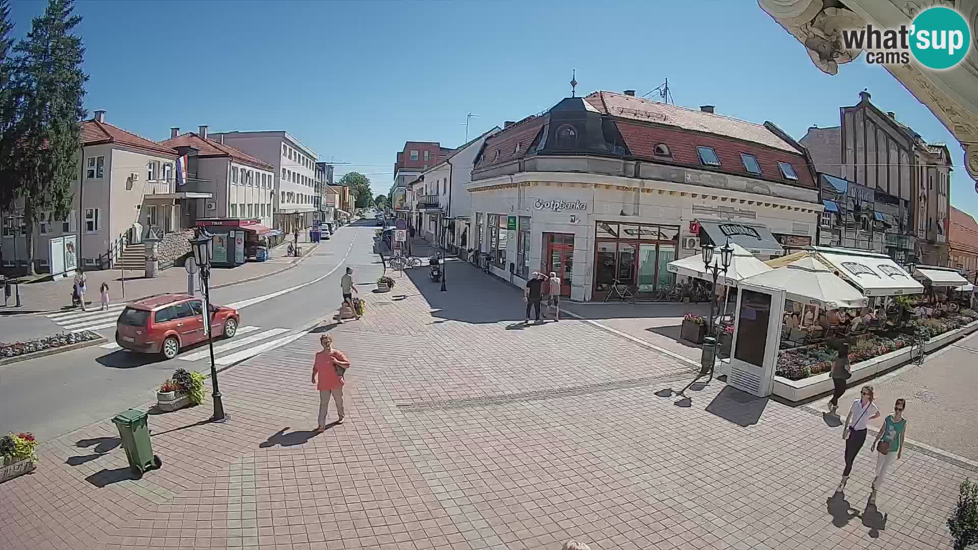 Djakovo webcam – Korzo