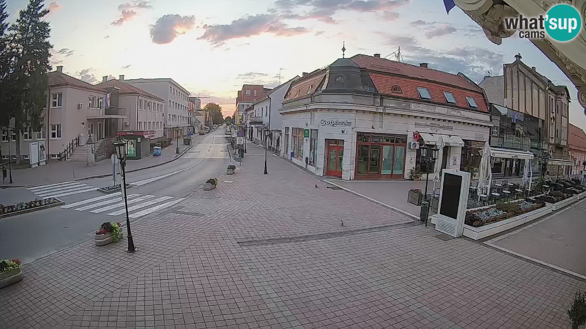 Djakovo live webcam – Korzo