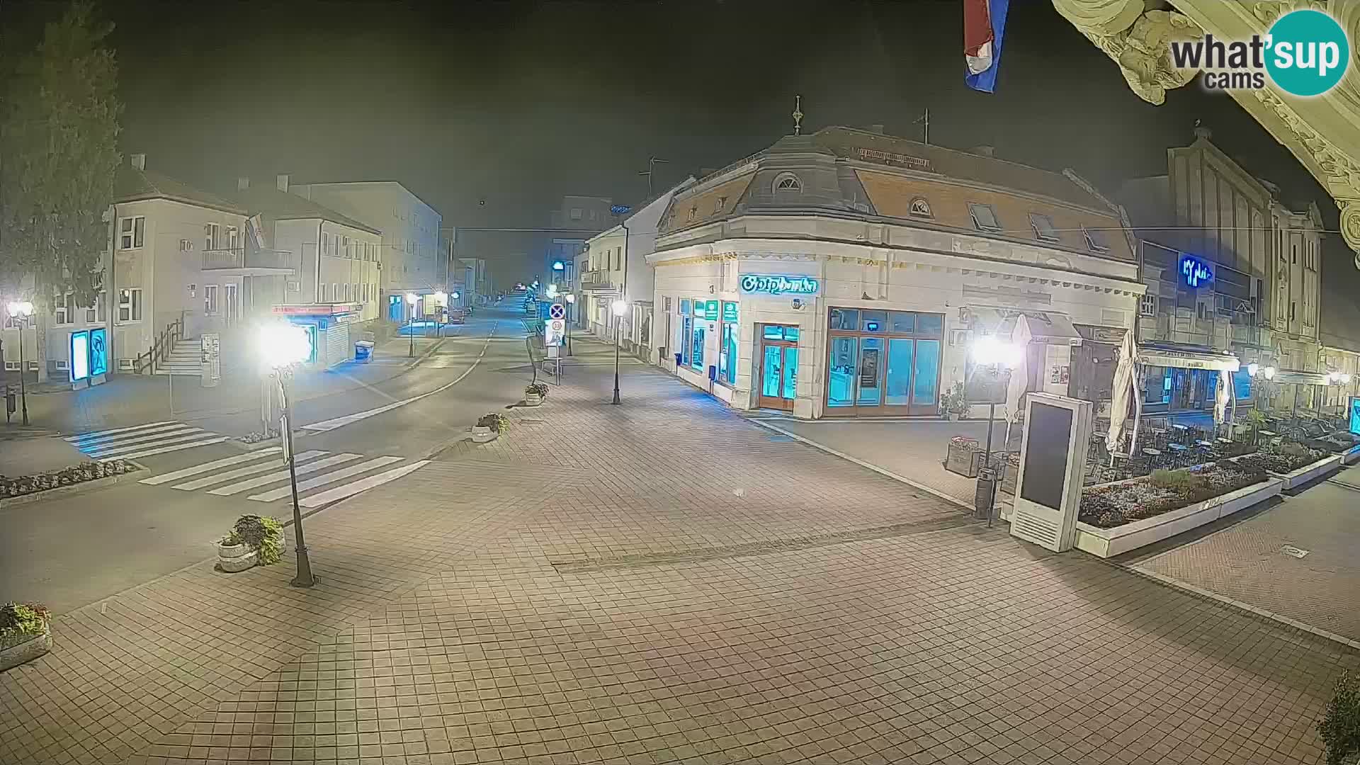 Djakovo live webcam – Korzo