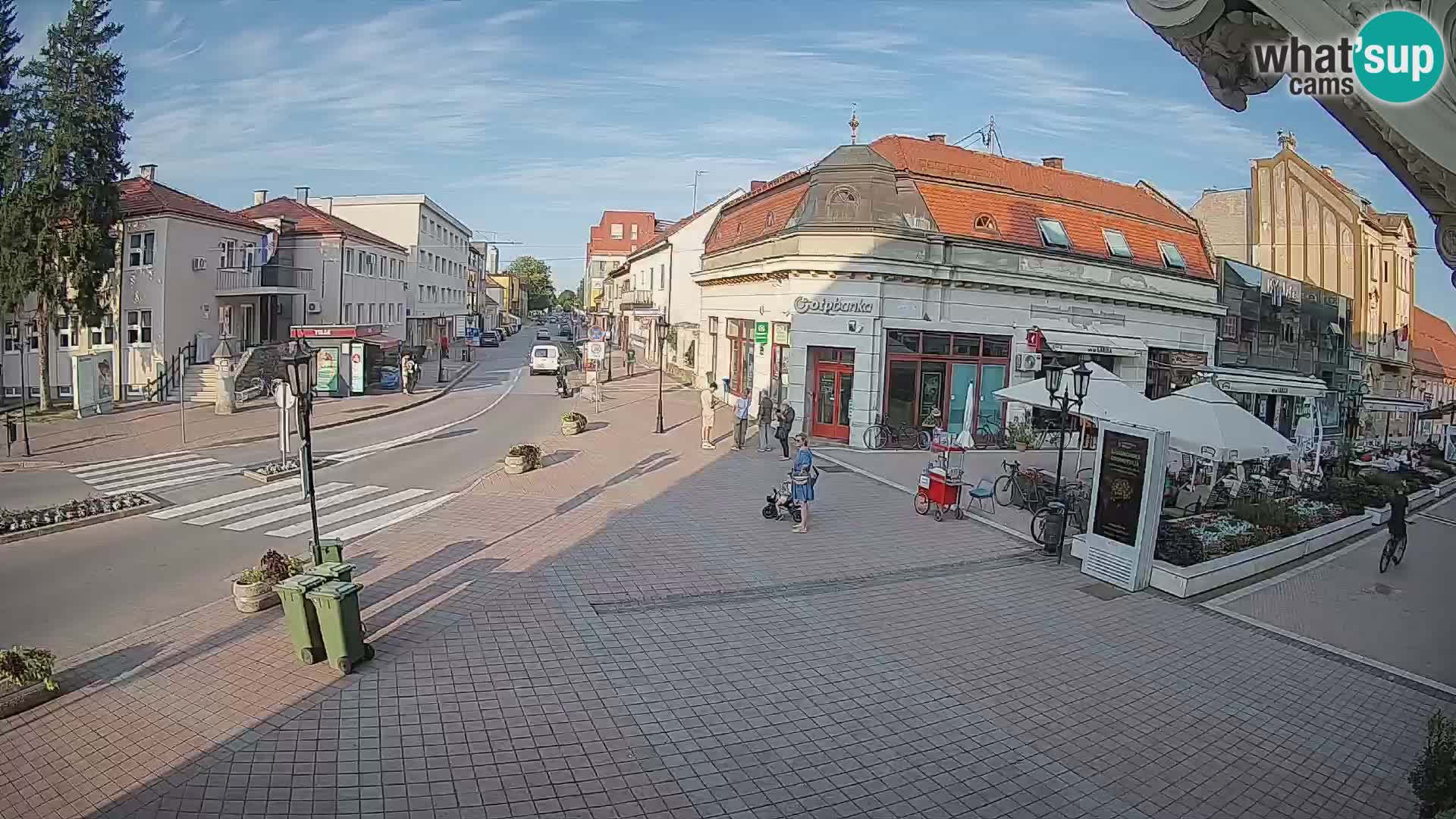 Djakovo webcam – Korzo