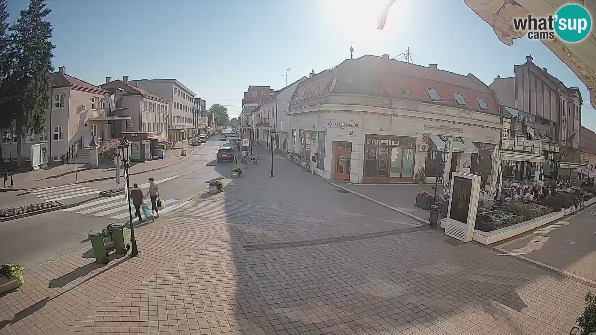 Djakovo live webcam – Korzo