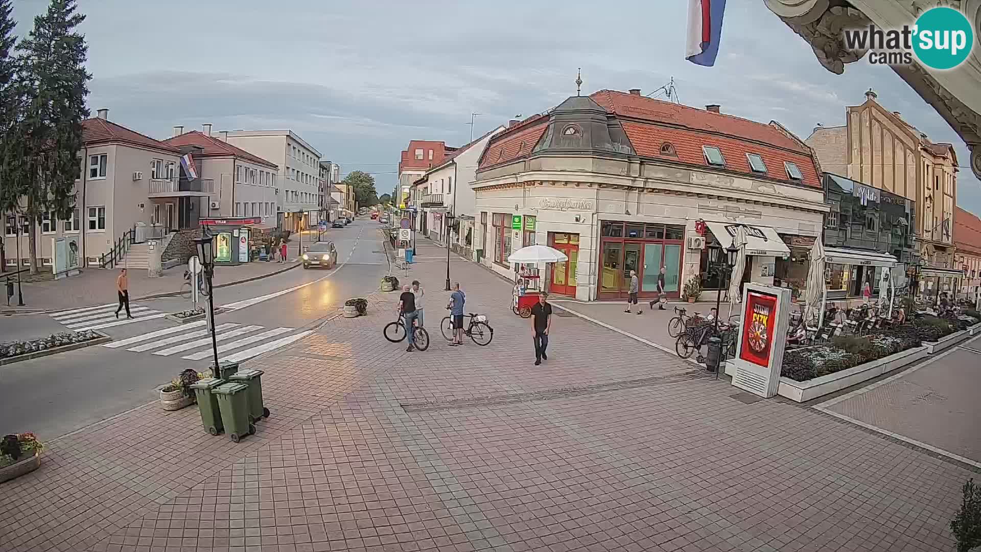 Djakovo live webcam – Korzo