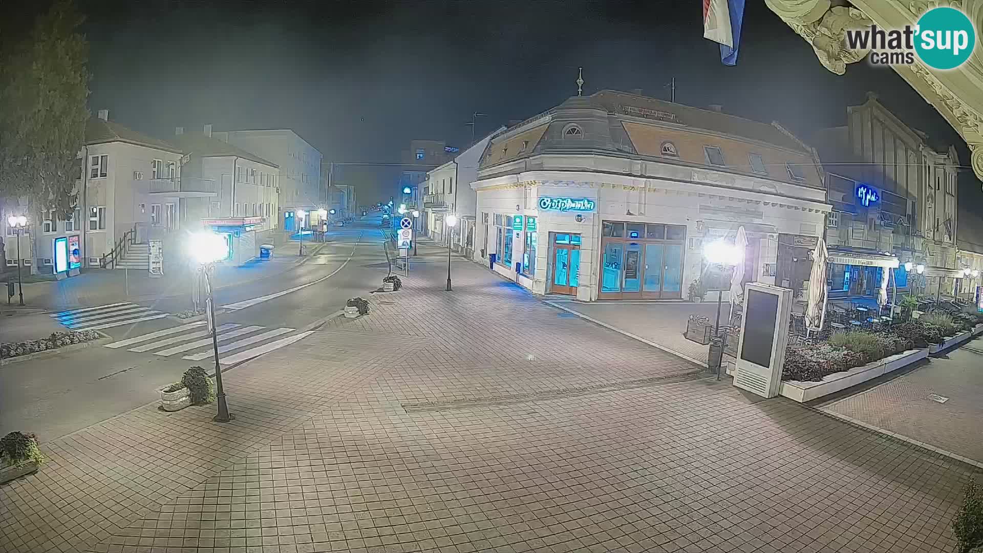 Djakovo live webcam – Korzo