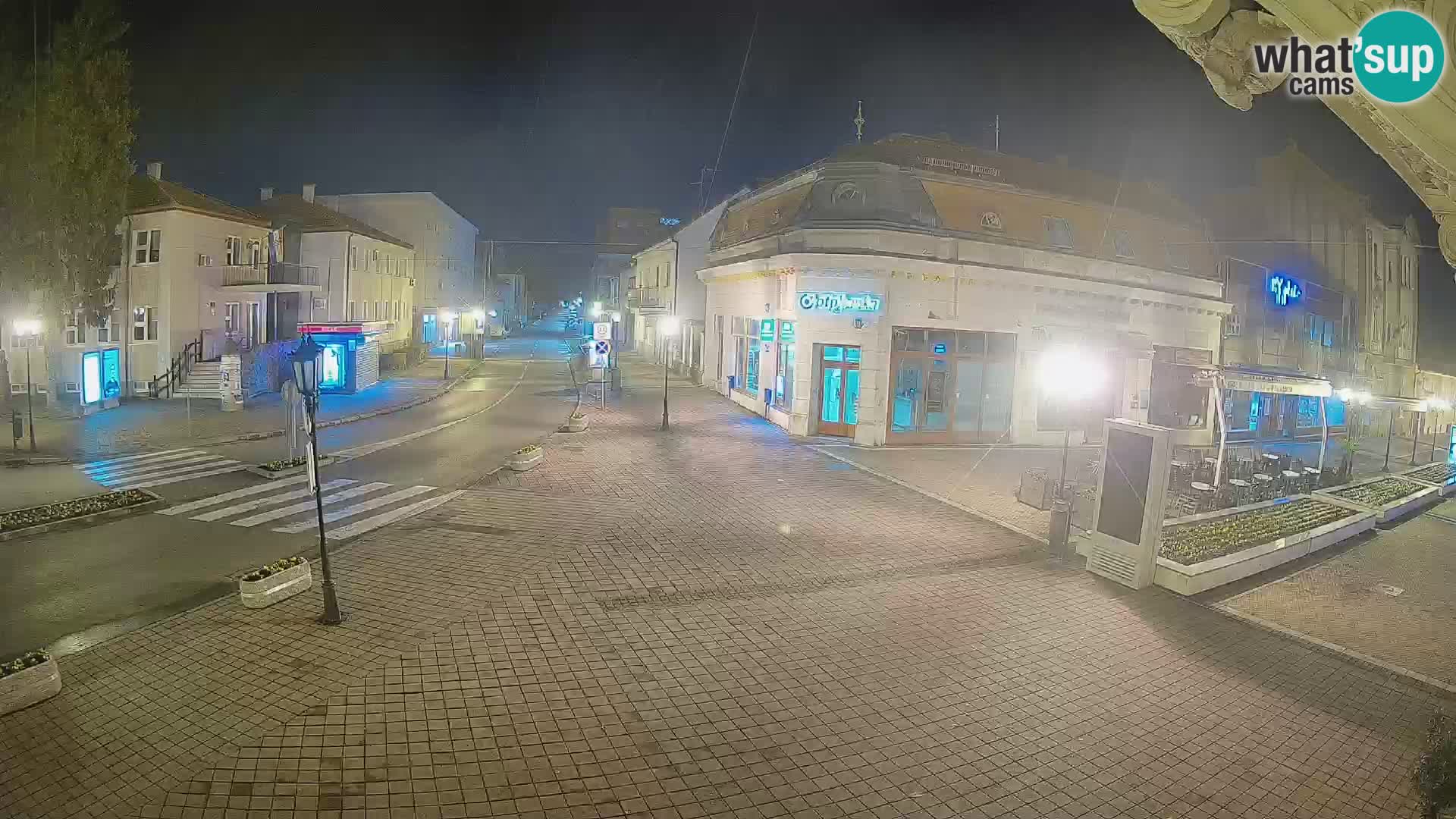 Djakovo live webcam – Korzo