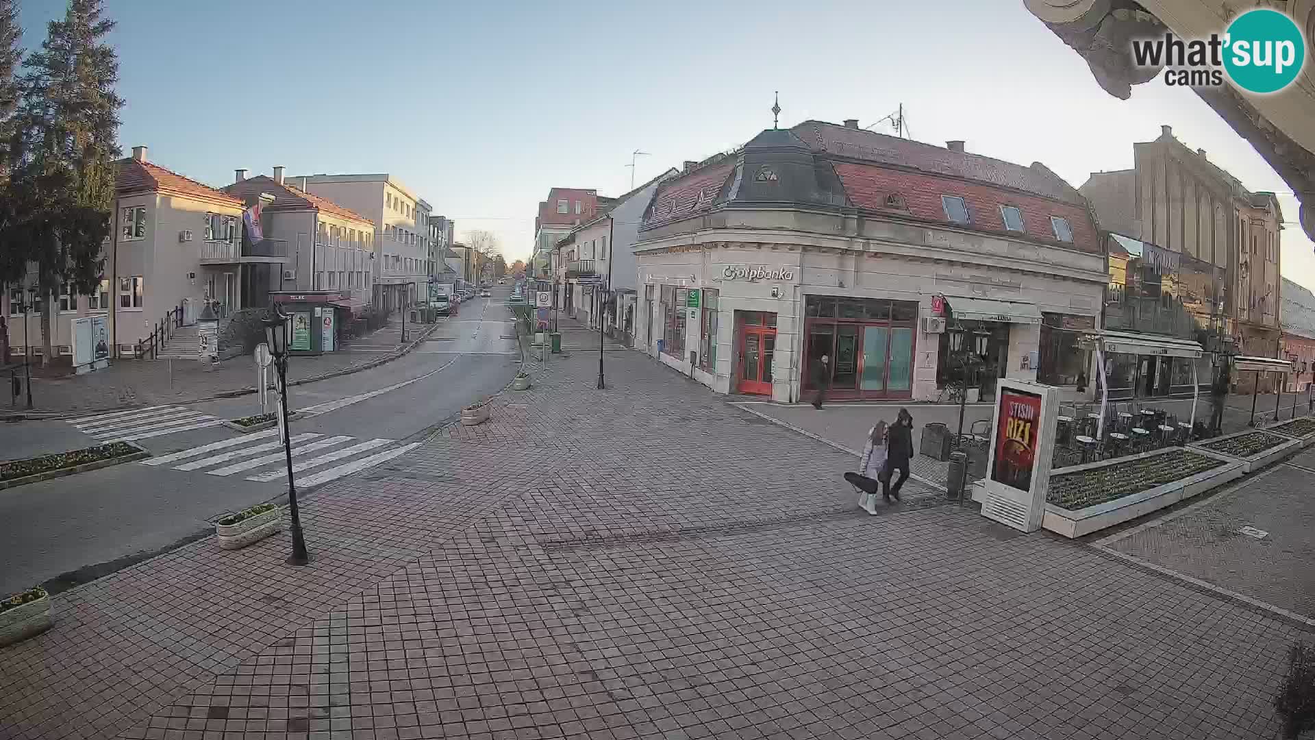 Djakovo live webcam – Korzo