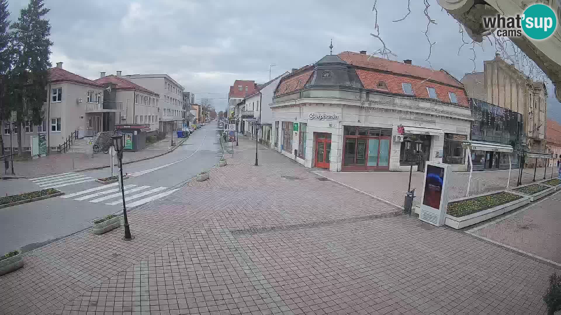 Djakovo live webcam – Korzo