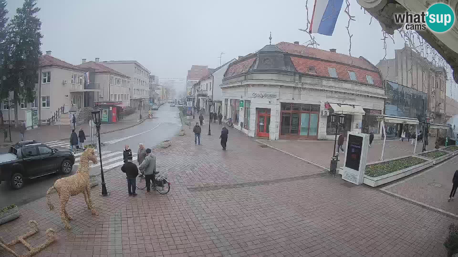 Djakovo webcam – Korzo