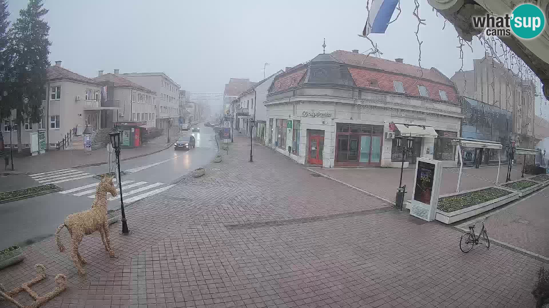 Djakovo live webcam – Korzo