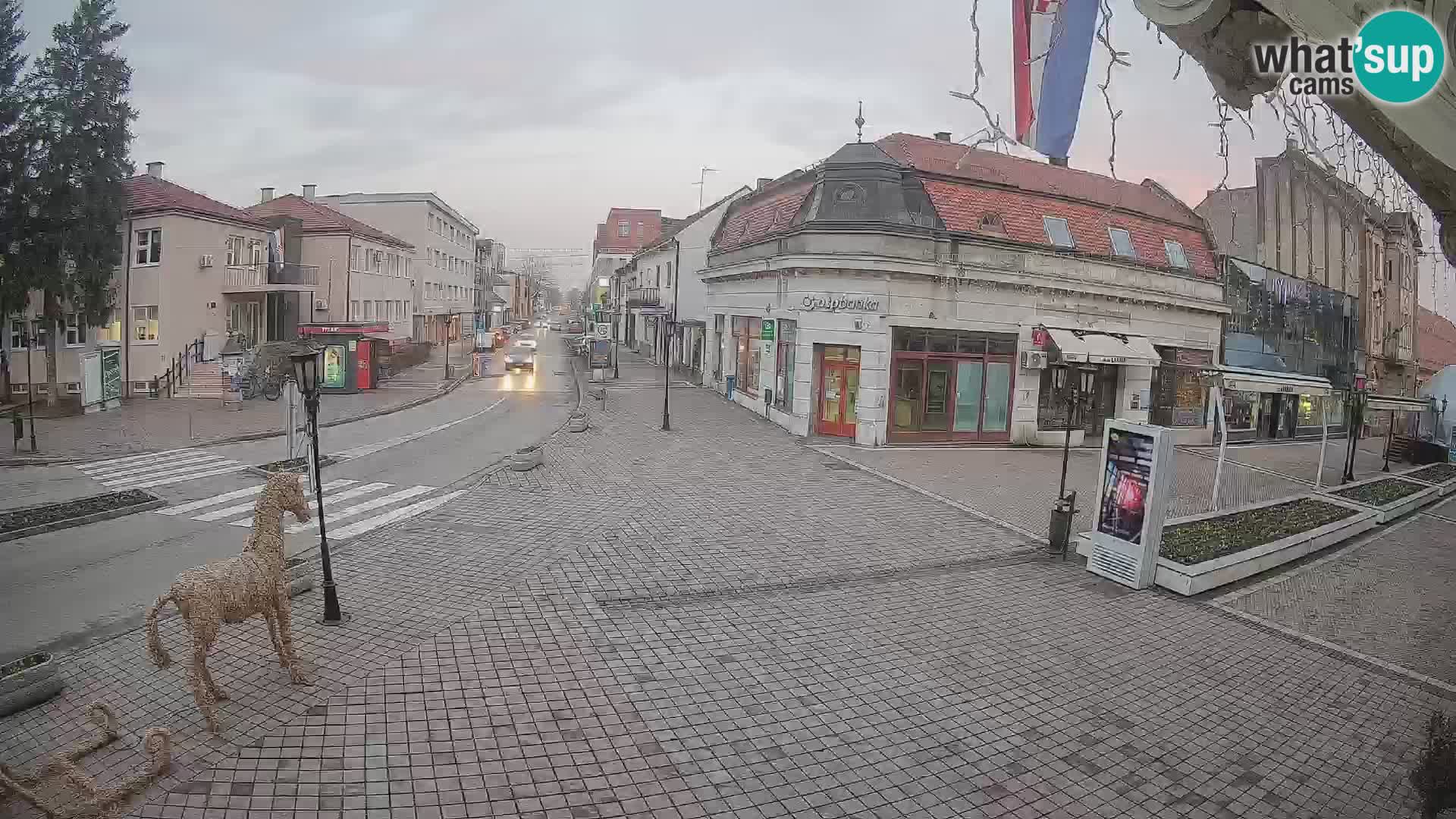 Djakovo live webcam – Korzo