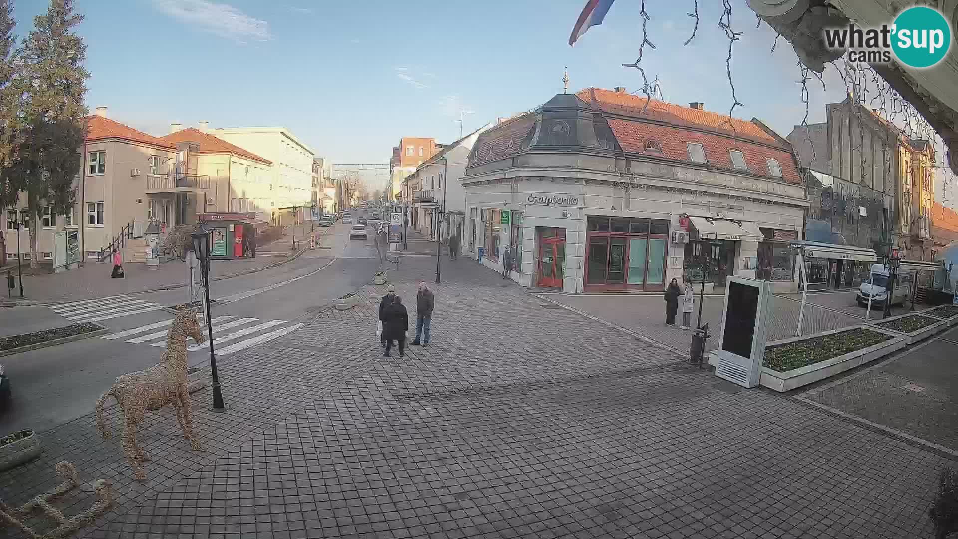 Djakovo live webcam – Korzo