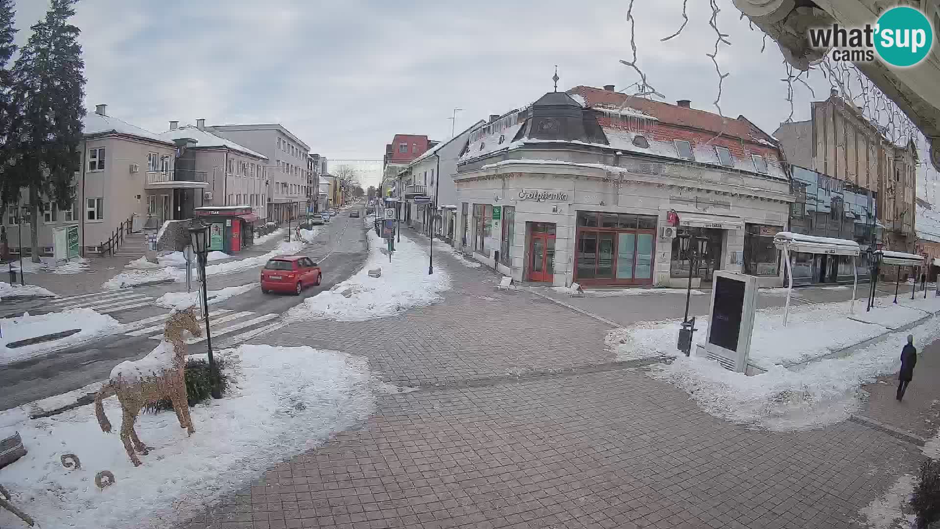 Djakovo webcam – Korzo