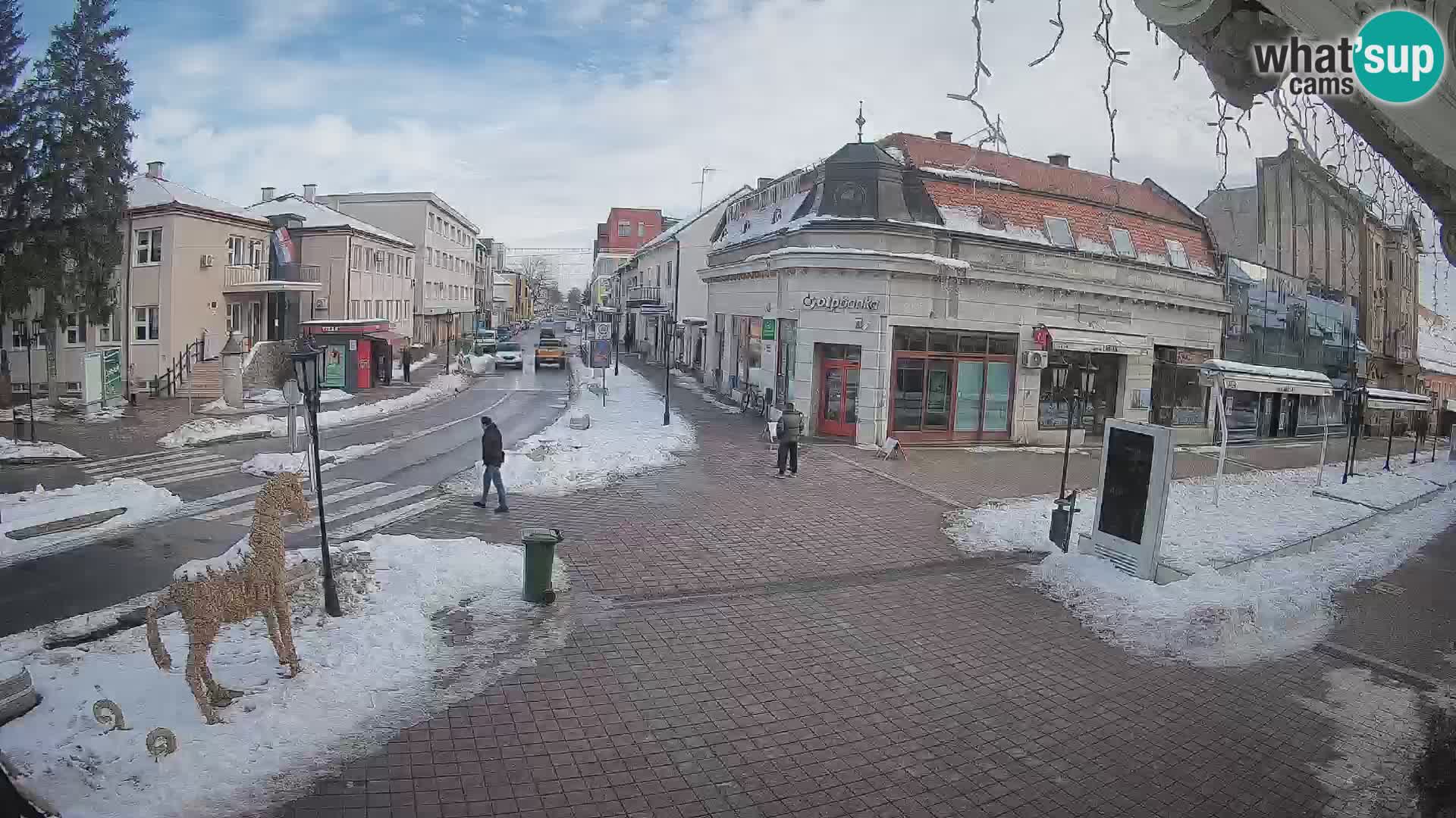 Djakovo live webcam – Korzo