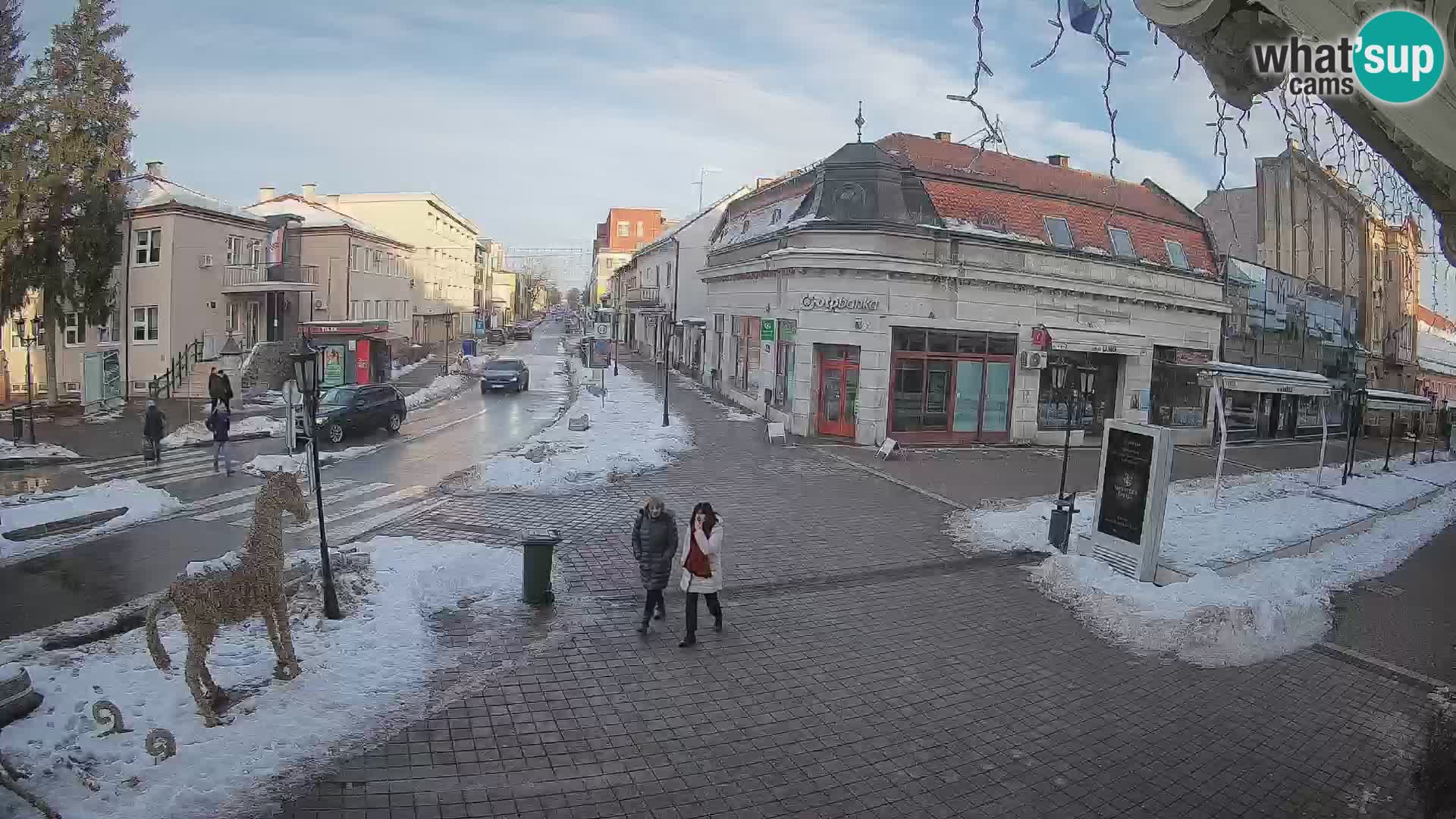 Djakovo live webcam – Korzo