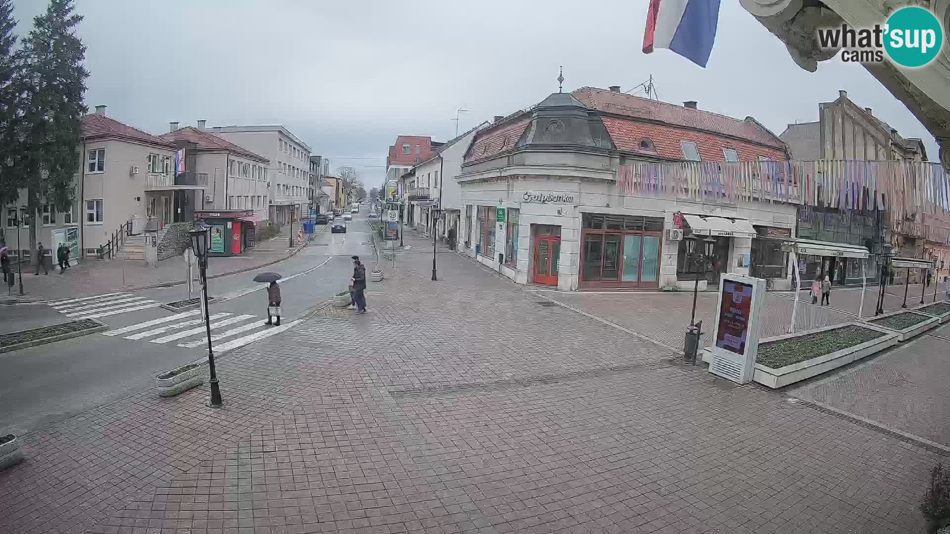 Djakovo live webcam – Korzo