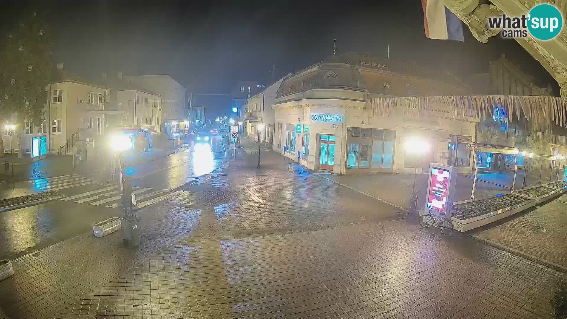 Djakovo live webcam – Korzo