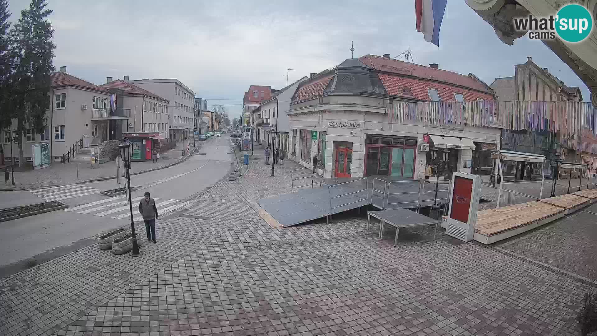 Djakovo live webcam – Korzo