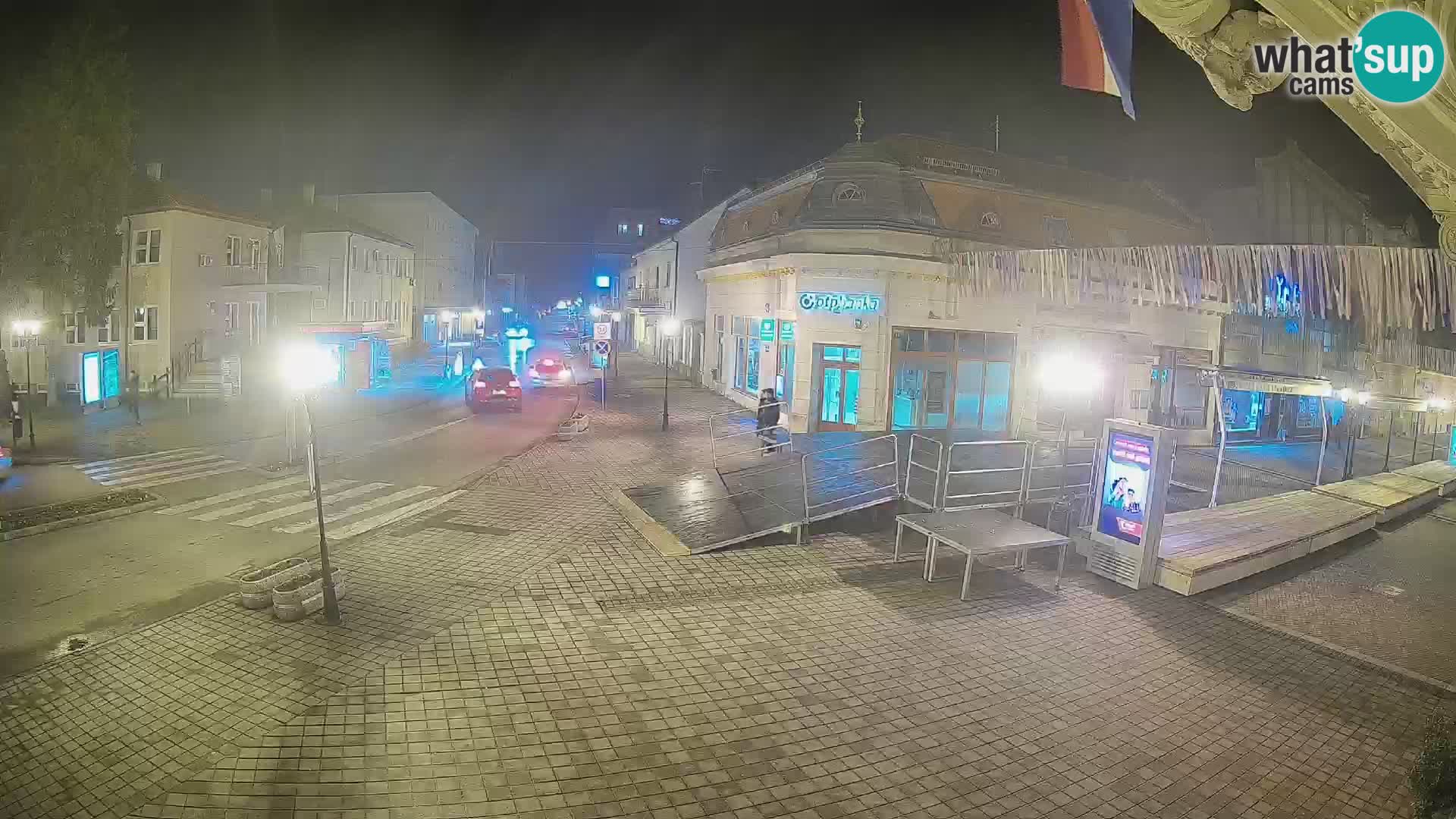 Djakovo live webcam – Korzo