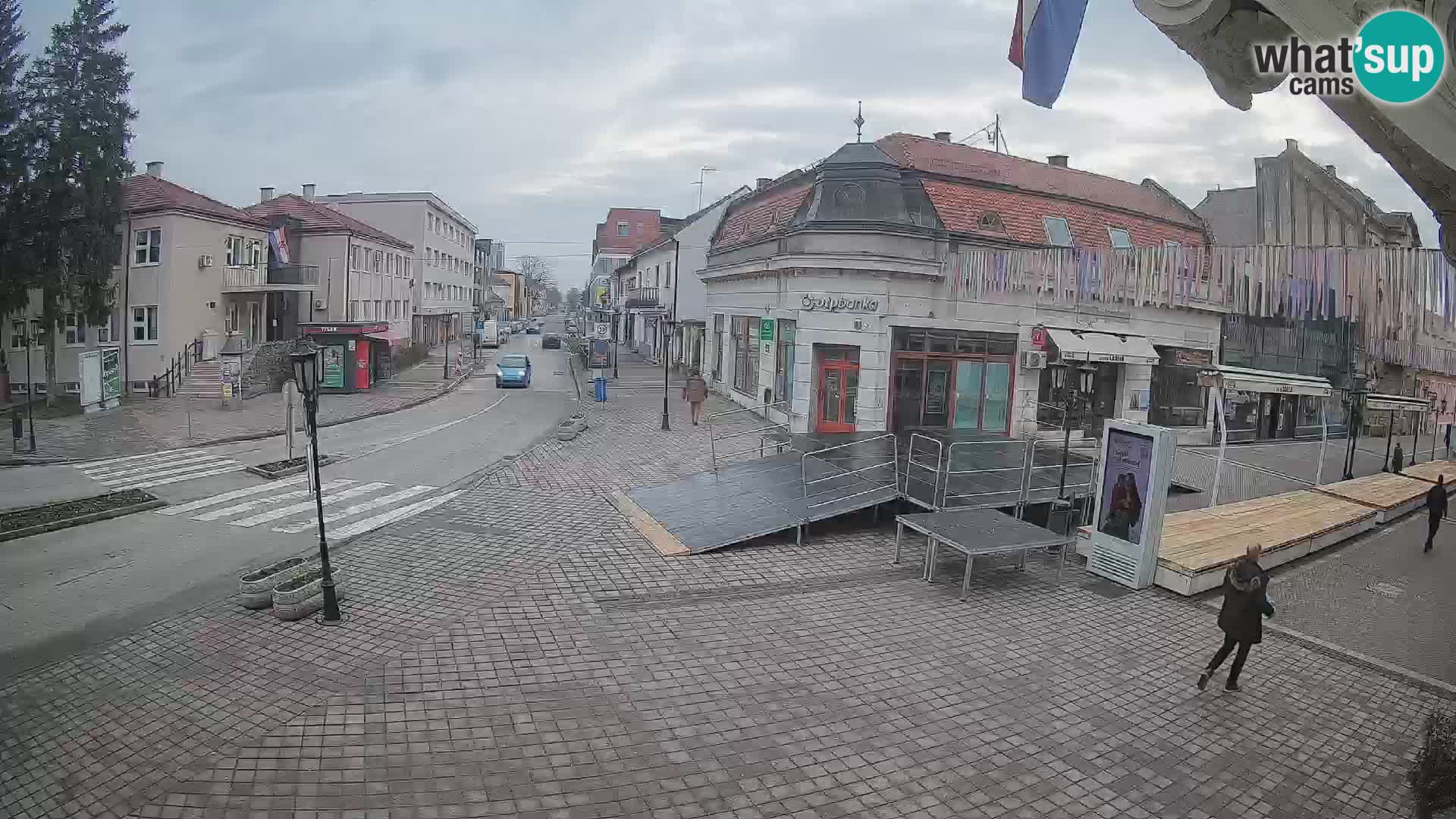 Djakovo webcam – Korzo