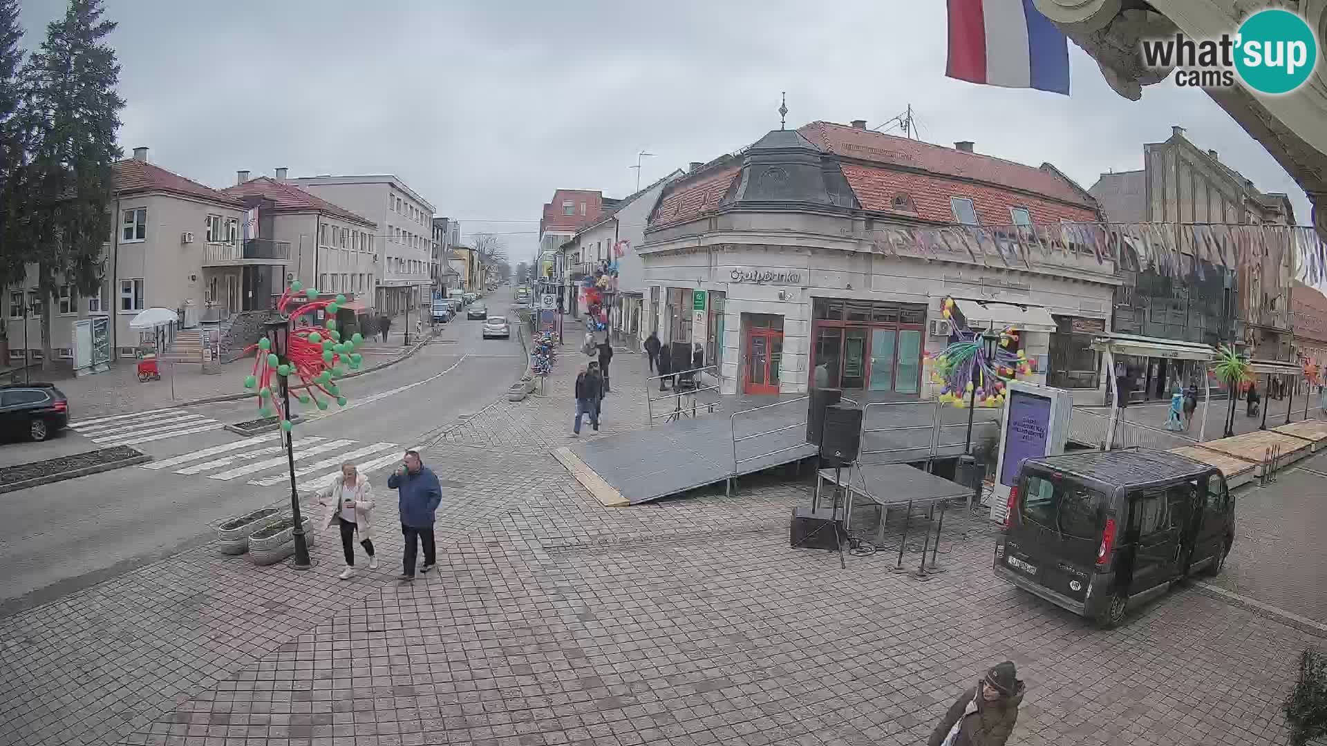 Djakovo webcam – Korzo