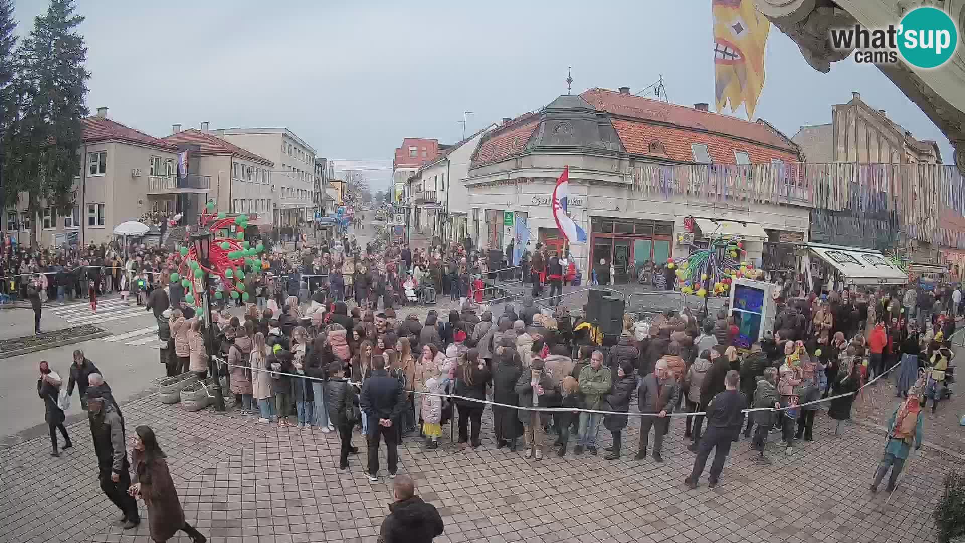 Djakovo live webcam – Korzo