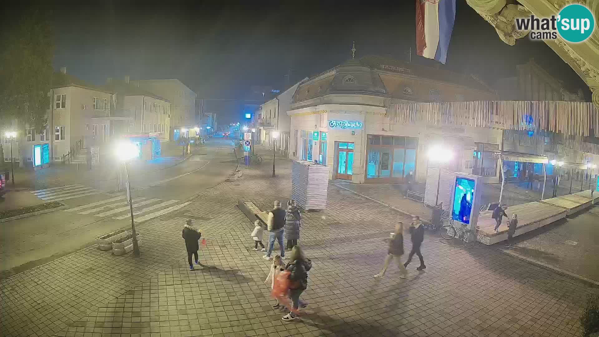Djakovo live webcam – Korzo