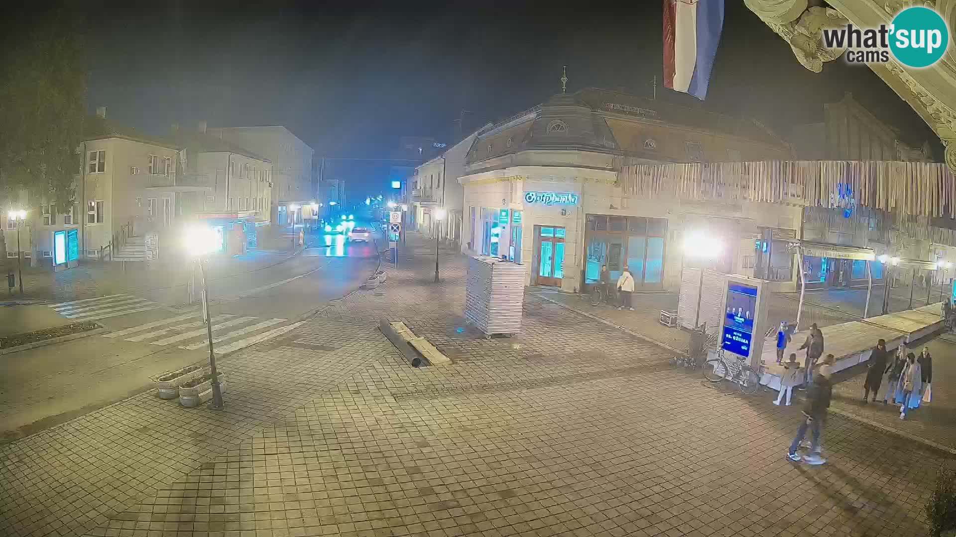 Djakovo live webcam – Korzo