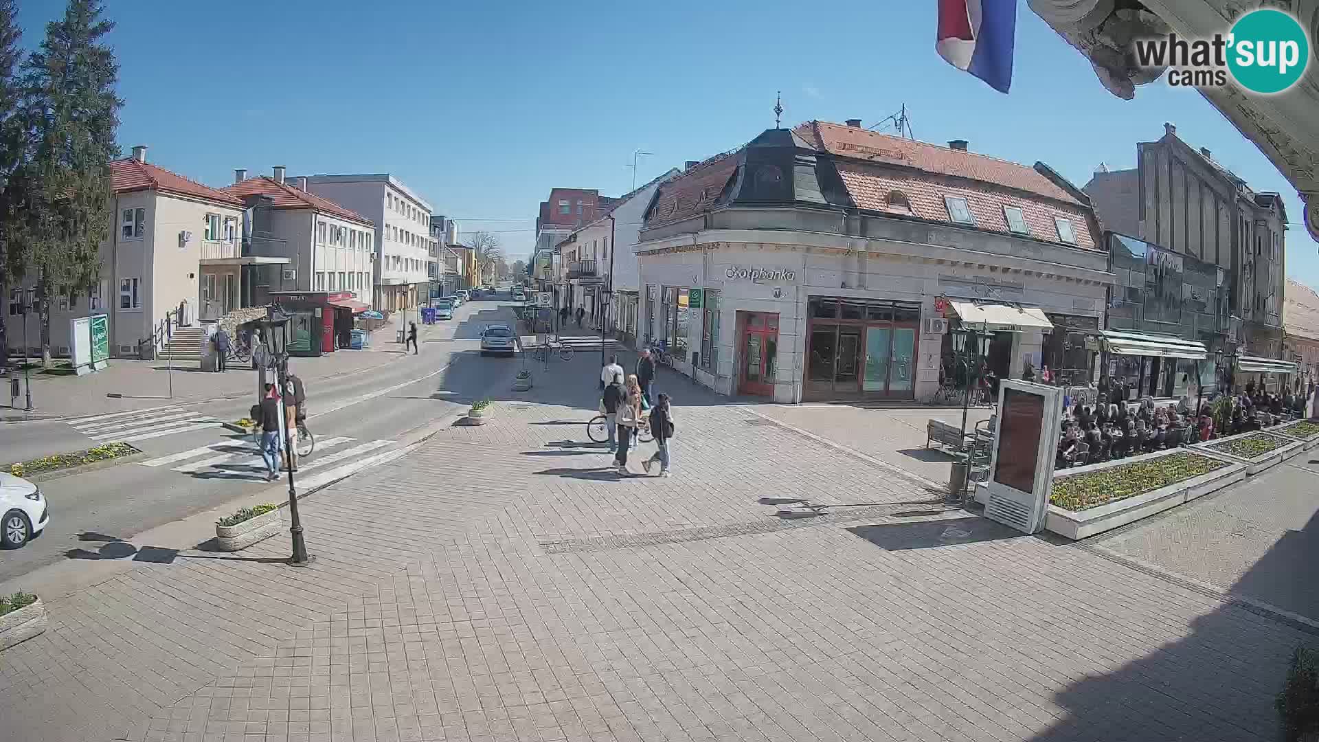 Djakovo webcam – Korzo