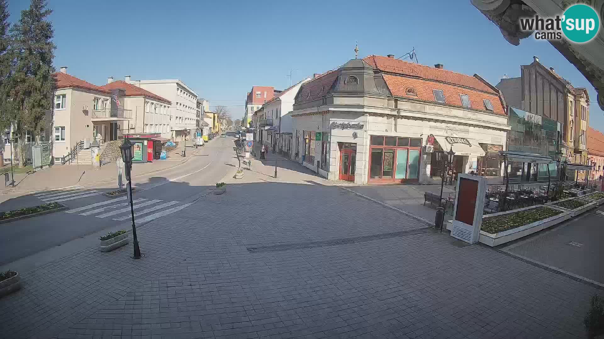 Djakovo live webcam – Korzo