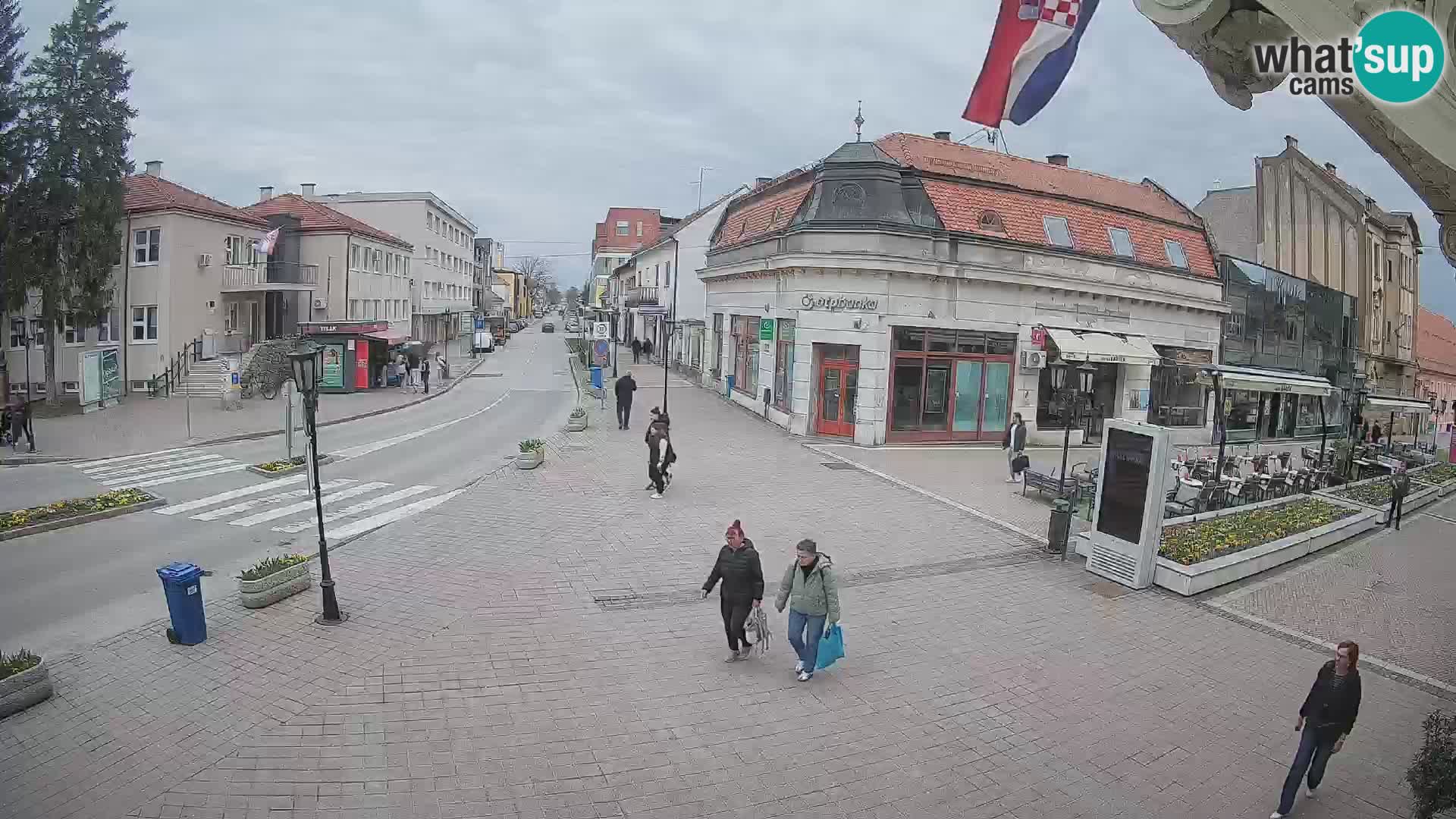 Djakovo live webcam – Korzo