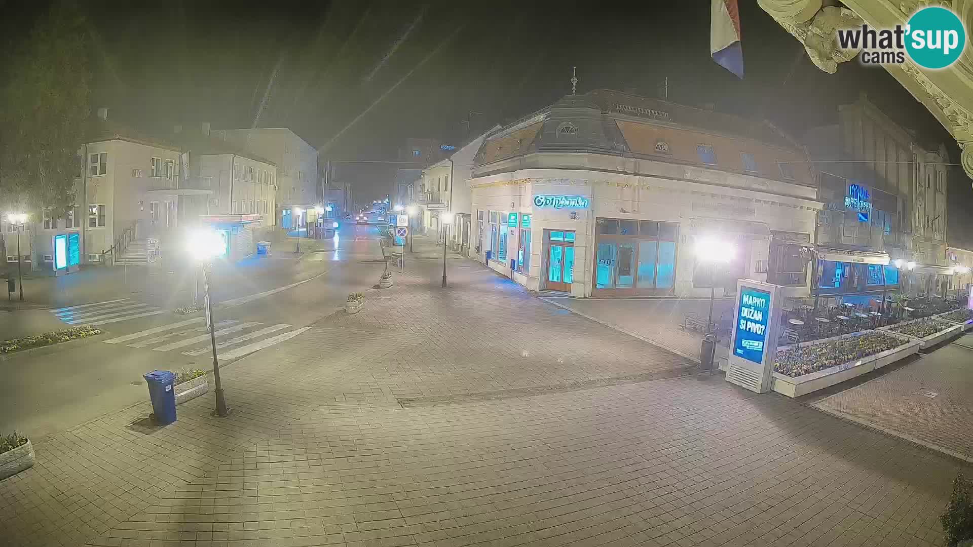 Djakovo live webcam – Korzo