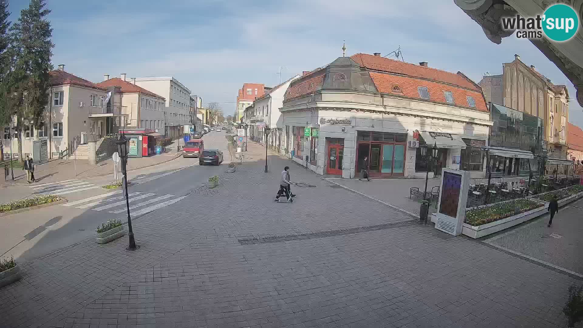 Djakovo live webcam – Korzo