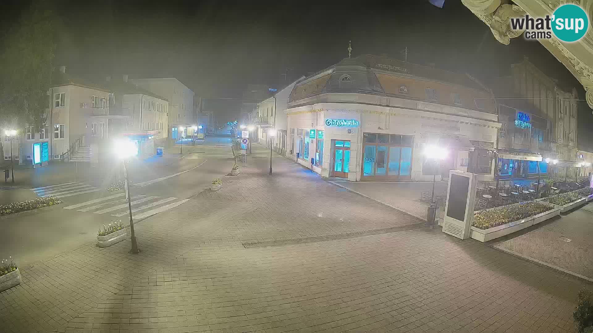 Djakovo live webcam – Korzo