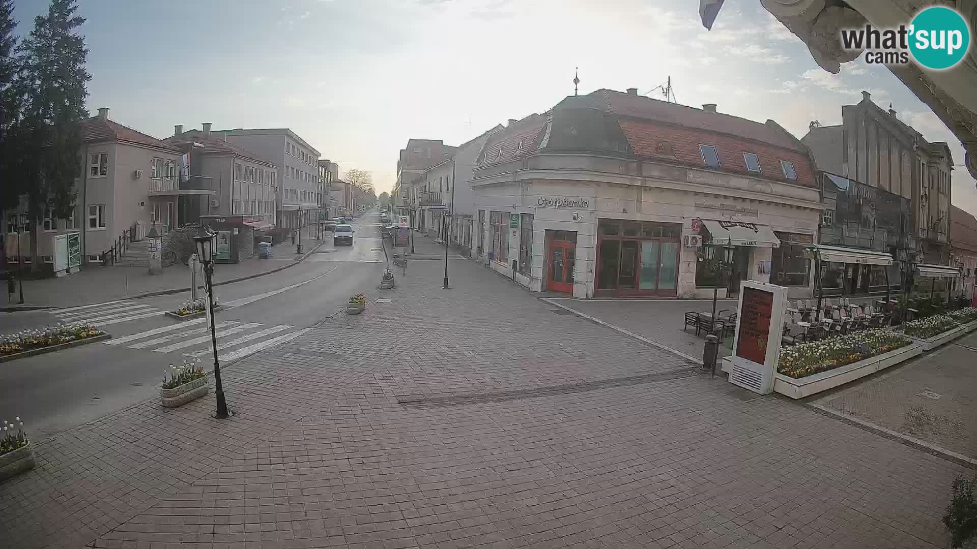 Djakovo webcam – Korzo