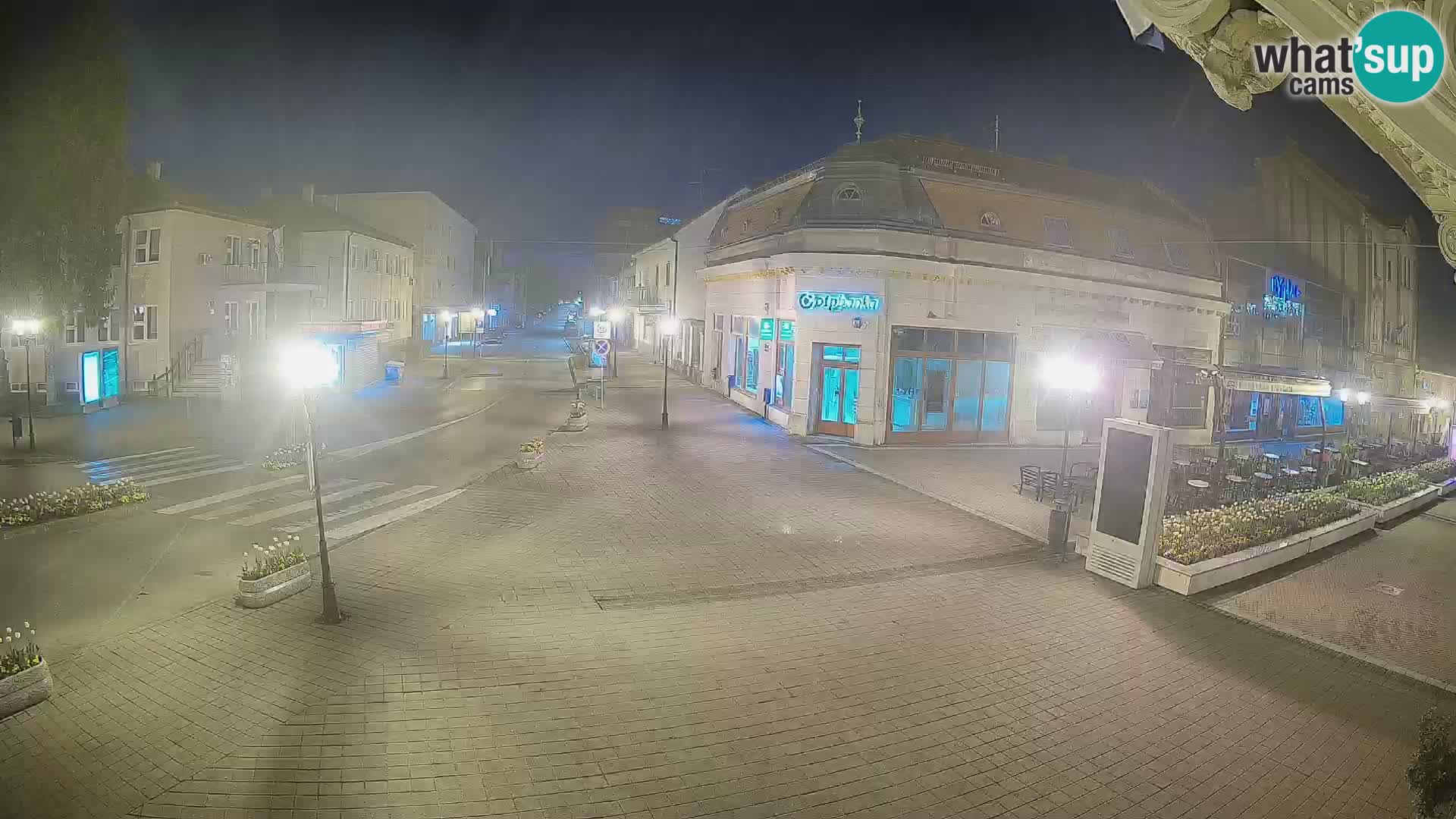 Djakovo webcam – Korzo