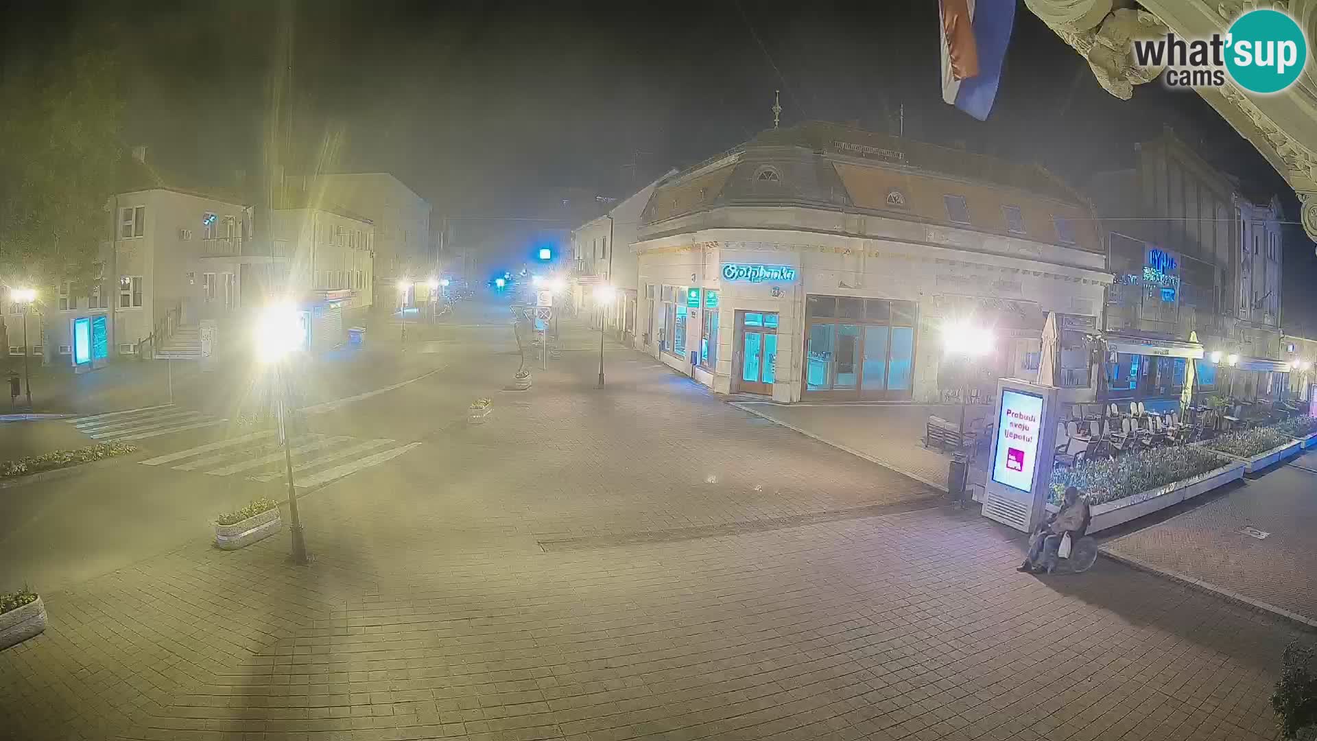 Djakovo live webcam – Korzo
