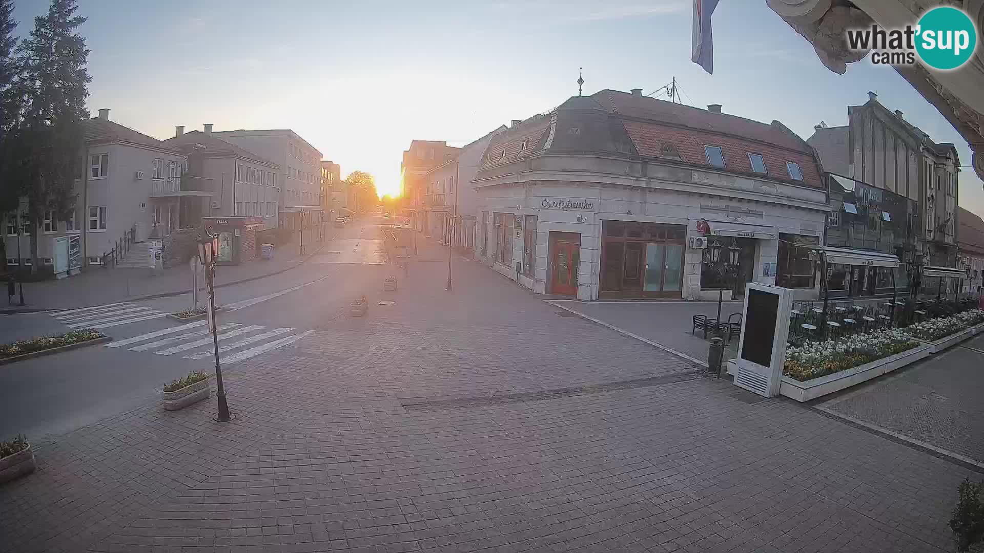 Djakovo webcam – Korzo