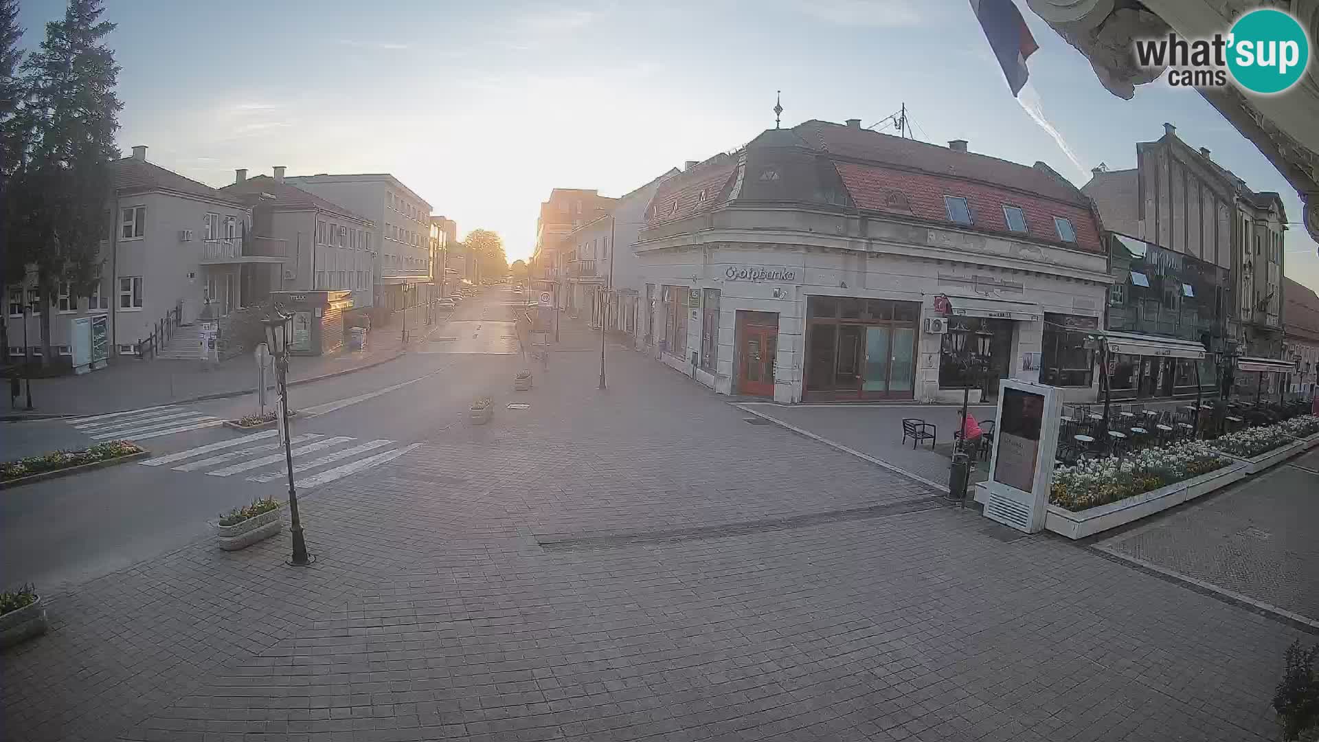 Djakovo webcam – Korzo